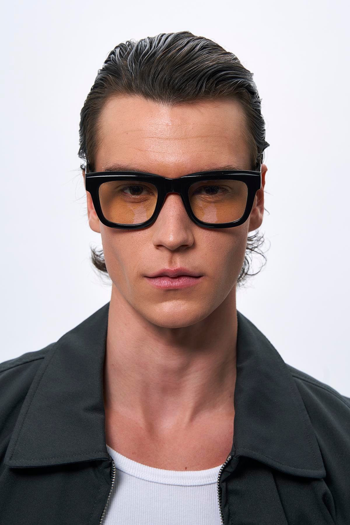 Velmor Black Erkek Mavi Işık Koruyucu Gözlük