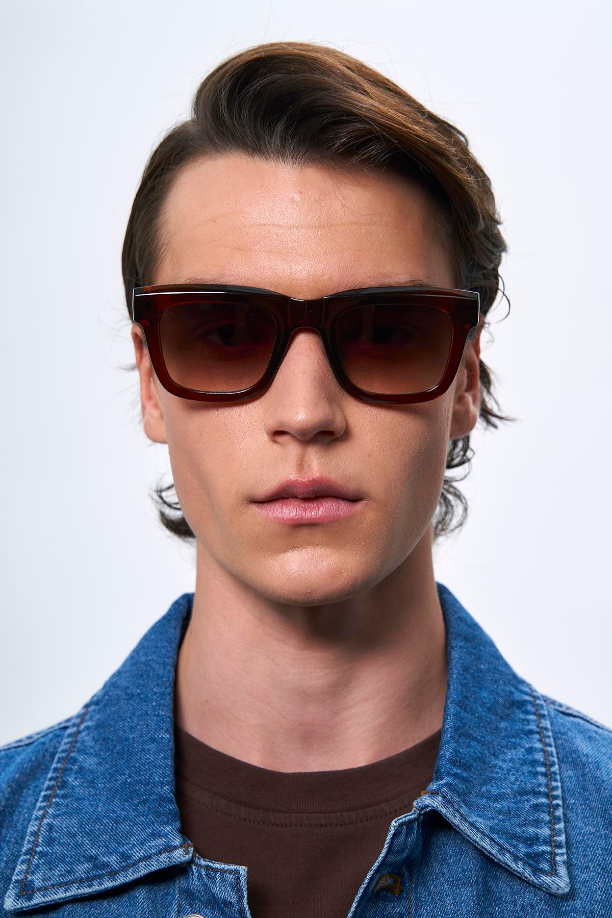 Velmor Brown Degrade Erkek Güneş Gözlüğü