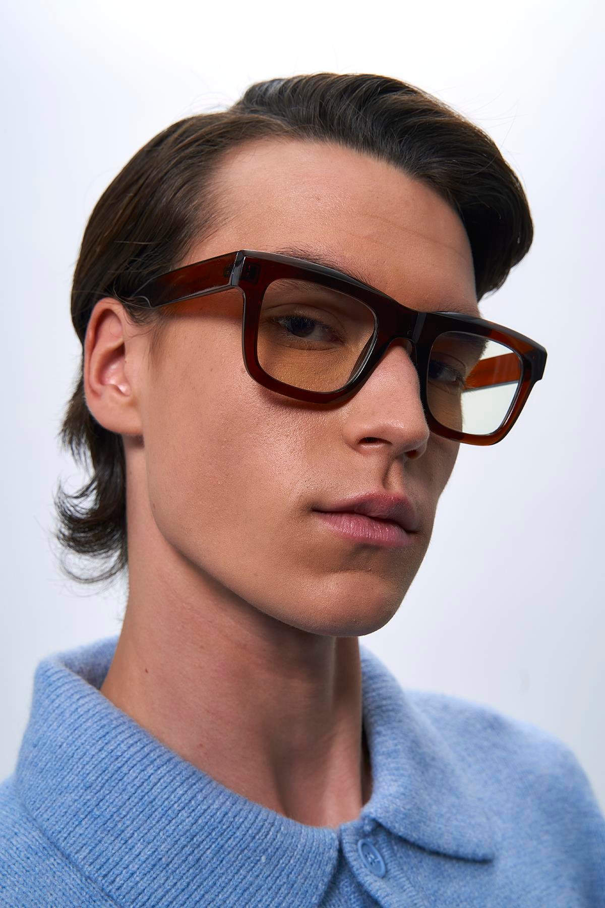 Velmor Brown Erkek Mavi Işık Koruyucu Gözlük