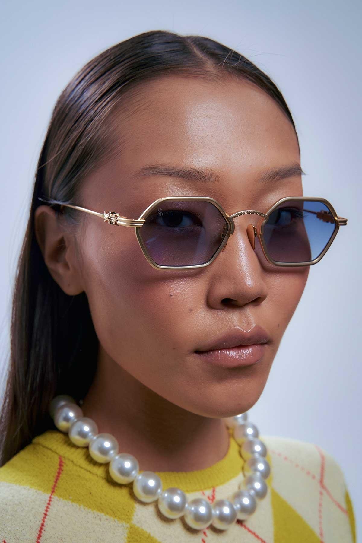 Vhalen Gold Blue Güneş Gözlüğü