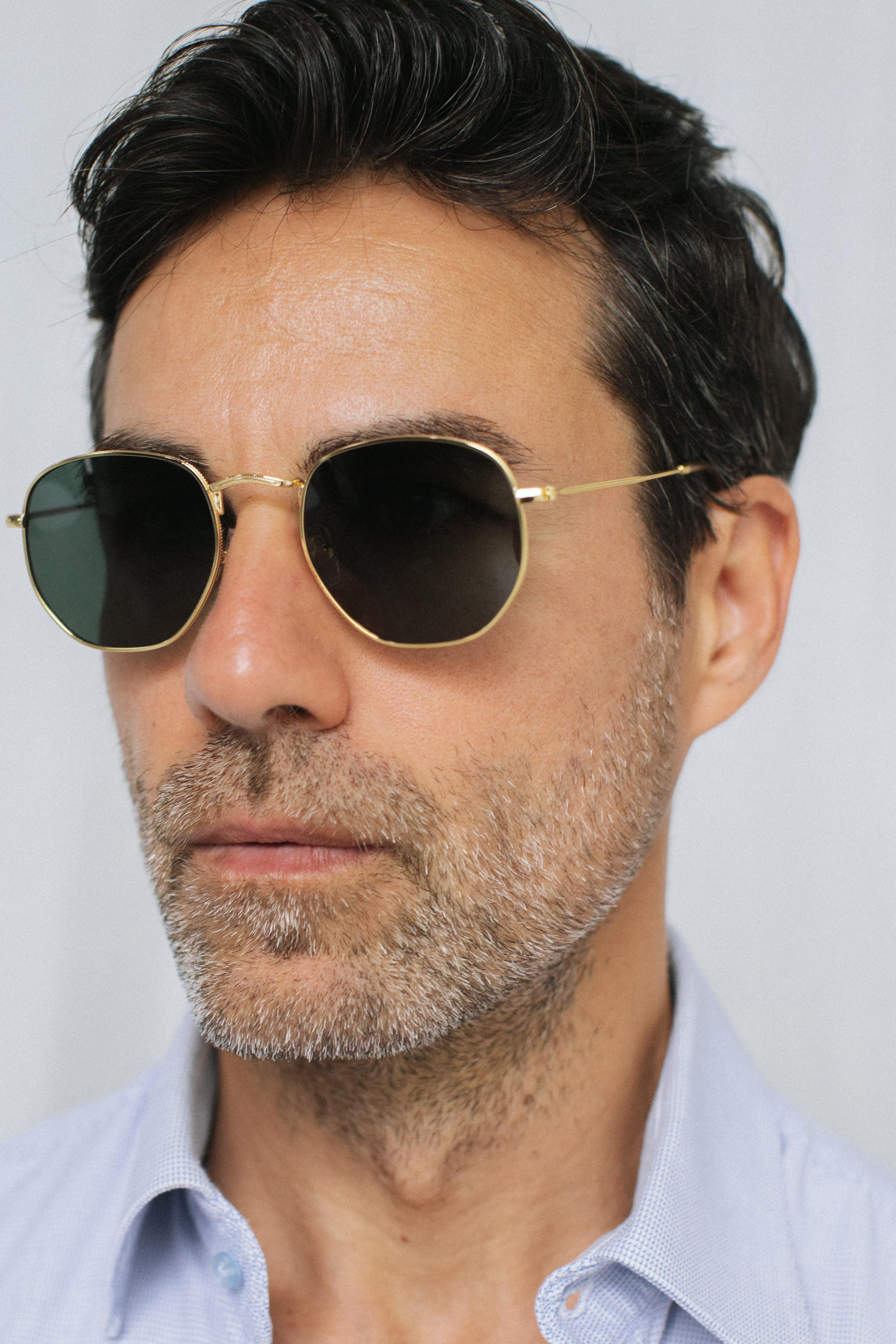 Vilda Gold Green Erkek Güneş Gözlüğü