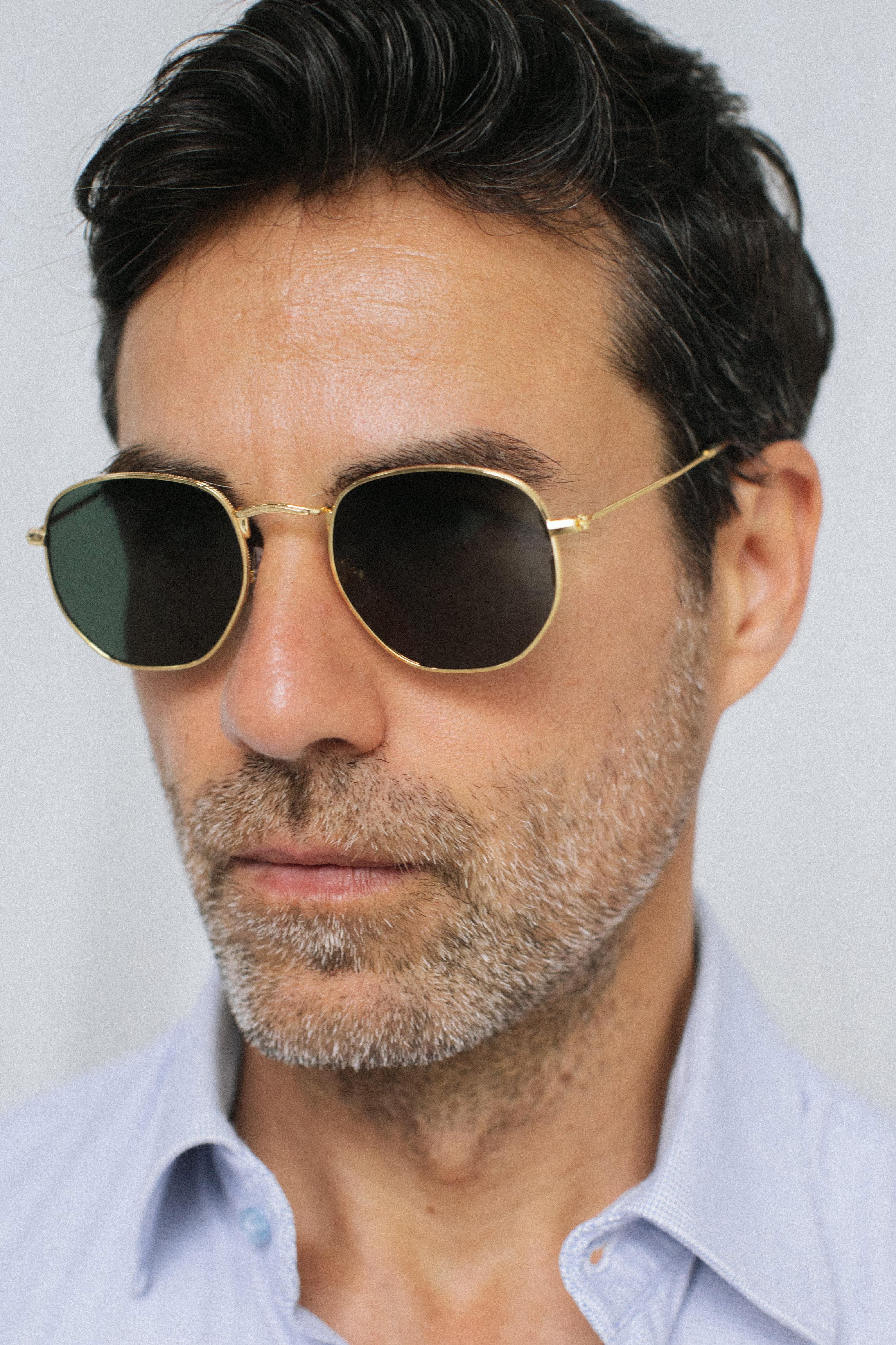 Vilda Gold Green Erkek Güneş Gözlüğü