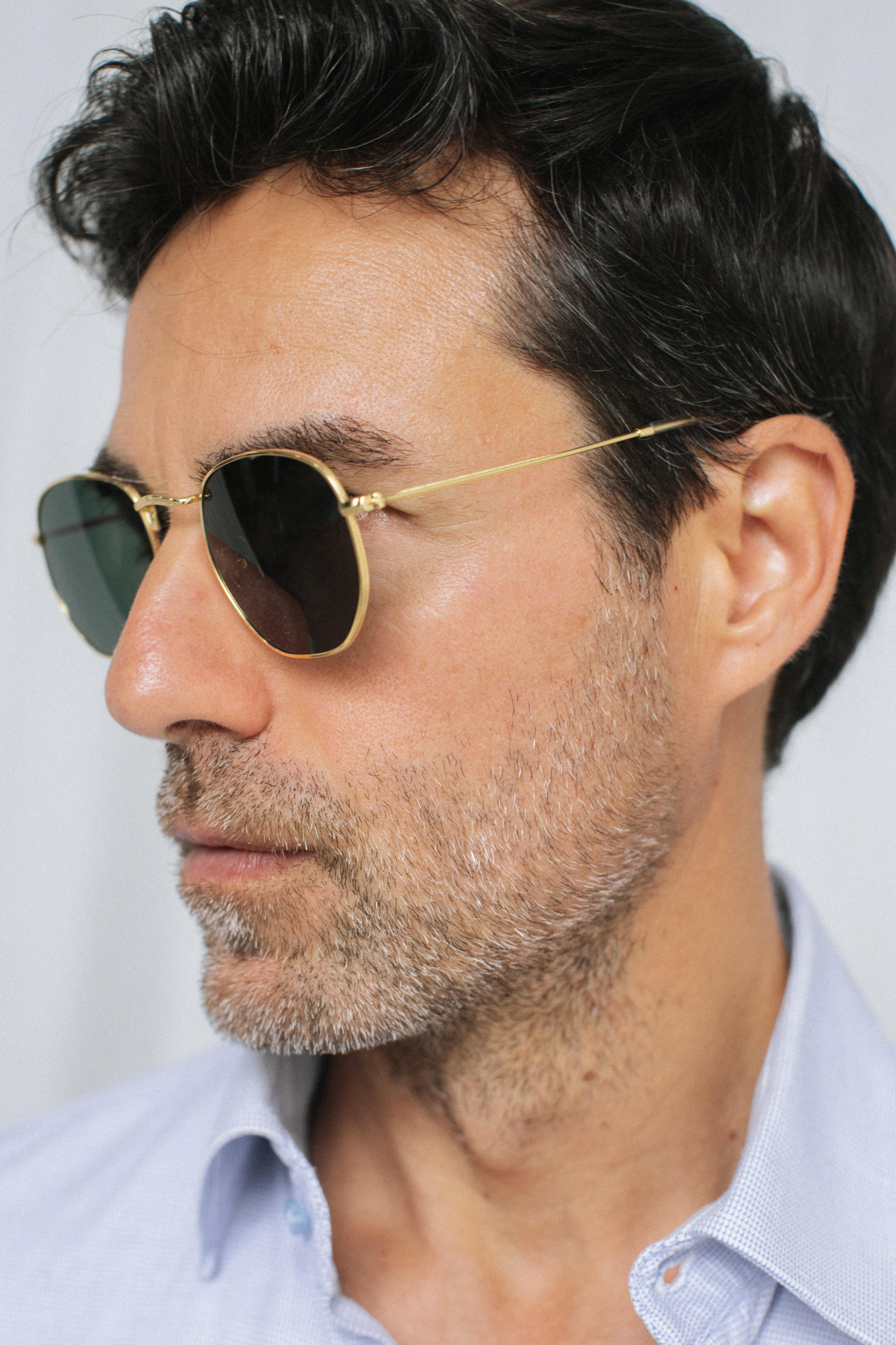 Vilda Gold Green Erkek Güneş Gözlüğü