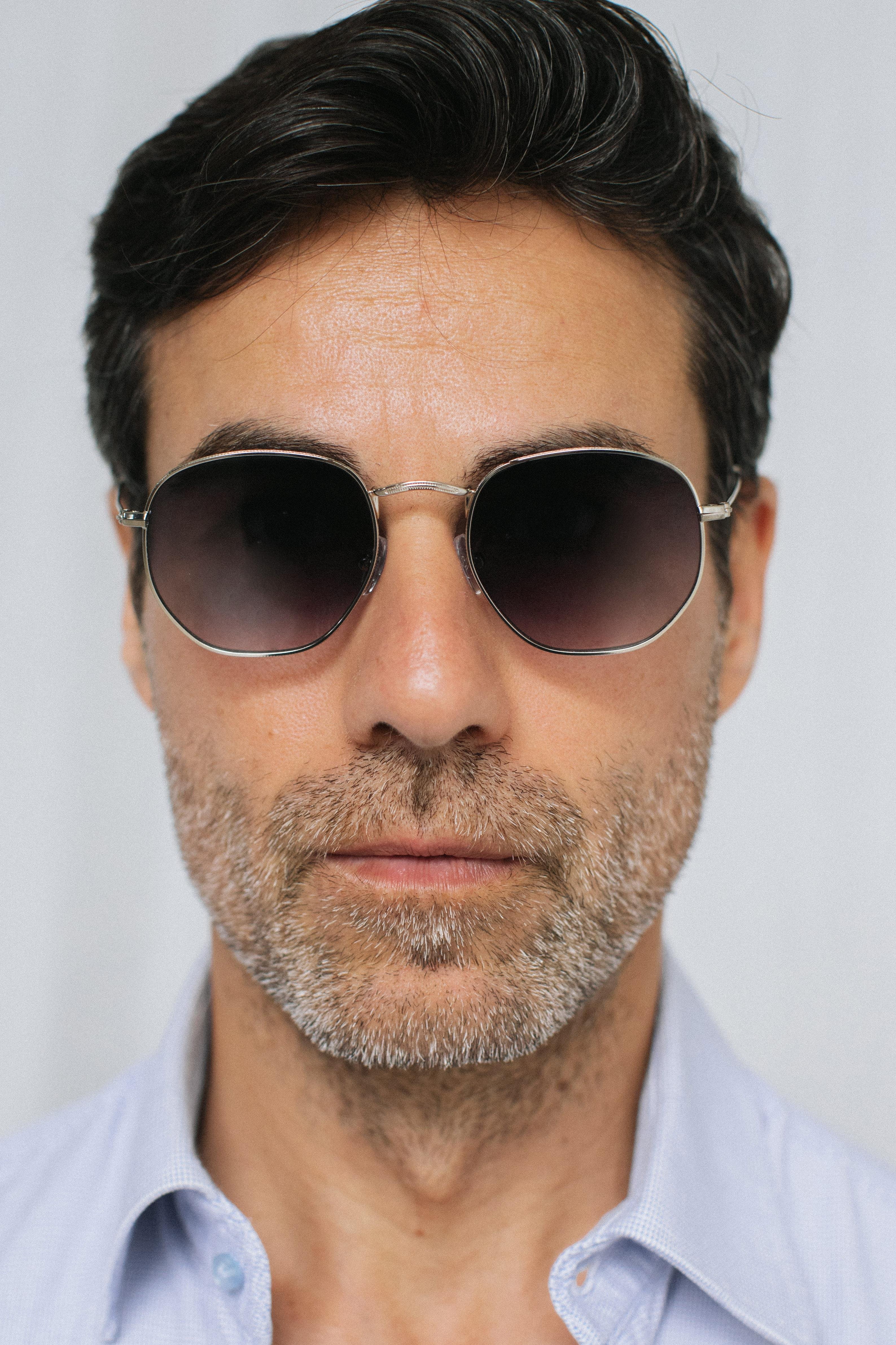 Vilda Silver Black Degrade Erkek Güneş Gözlüğü