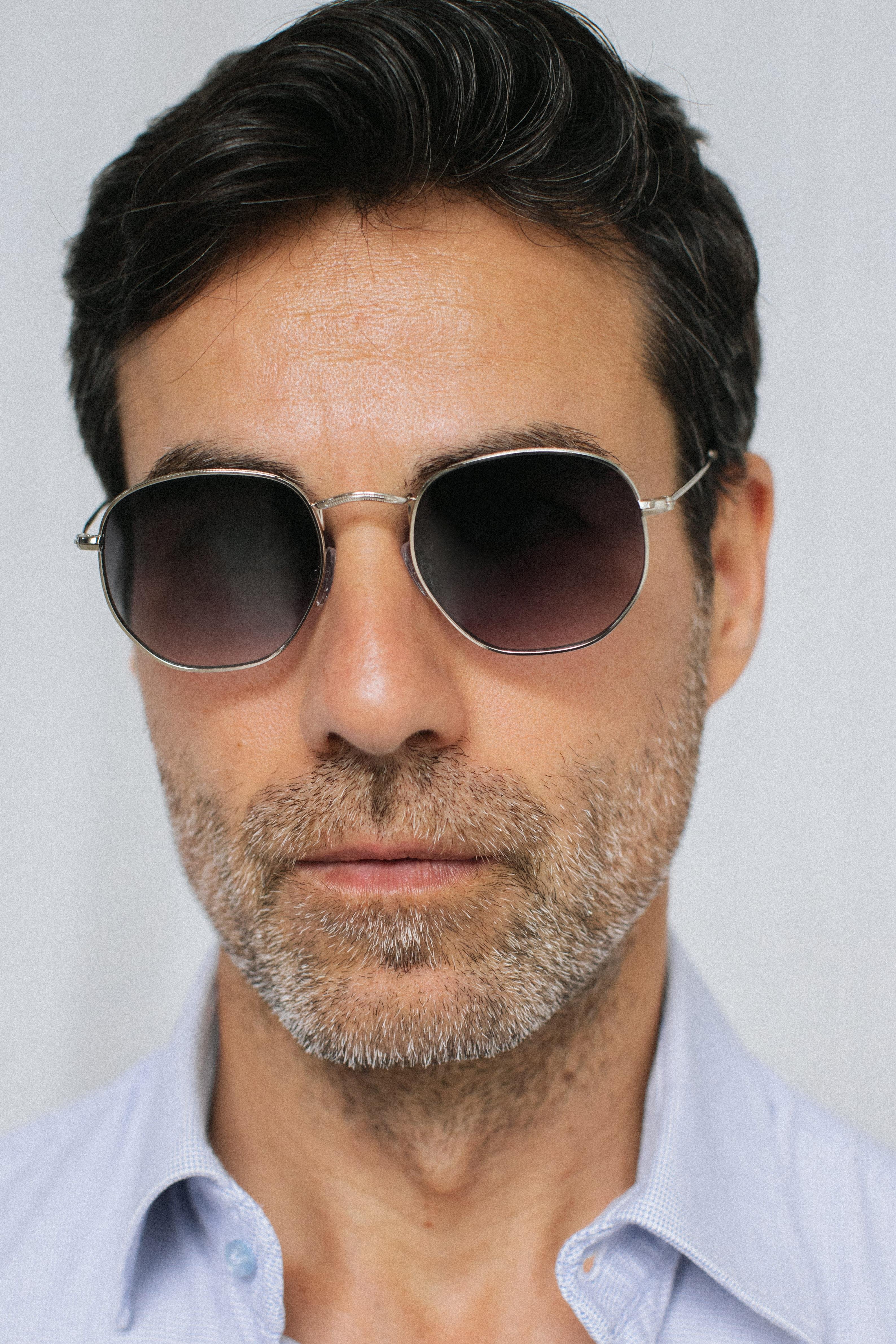 Vilda Silver Black Degrade Erkek Güneş Gözlüğü