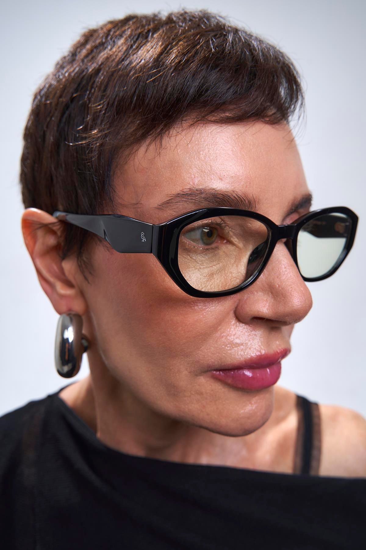 Vincent Black Mavi Işık Koruyucu Gözlük