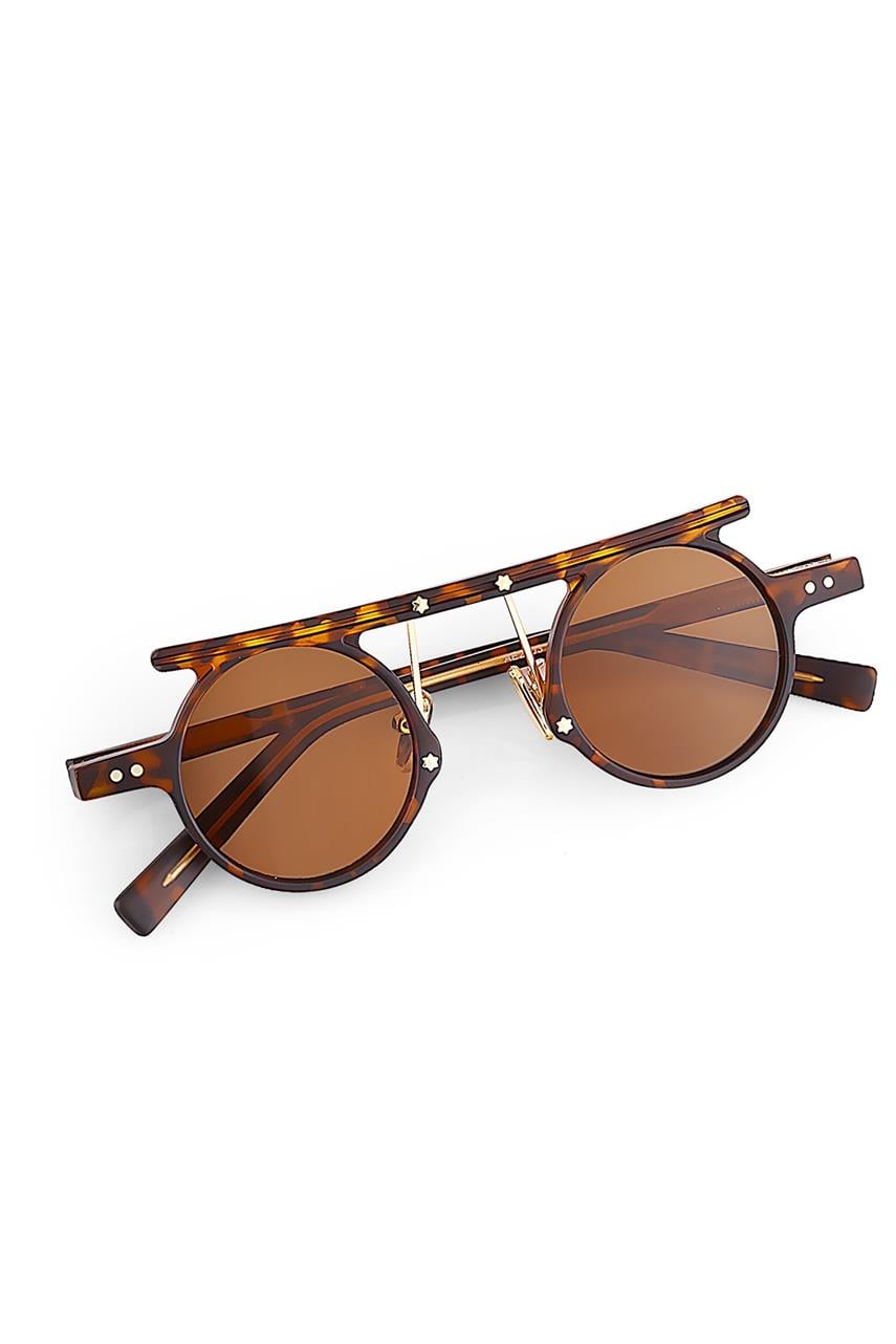Vividus Matt Leopard Brown Güneş Gözlüğü