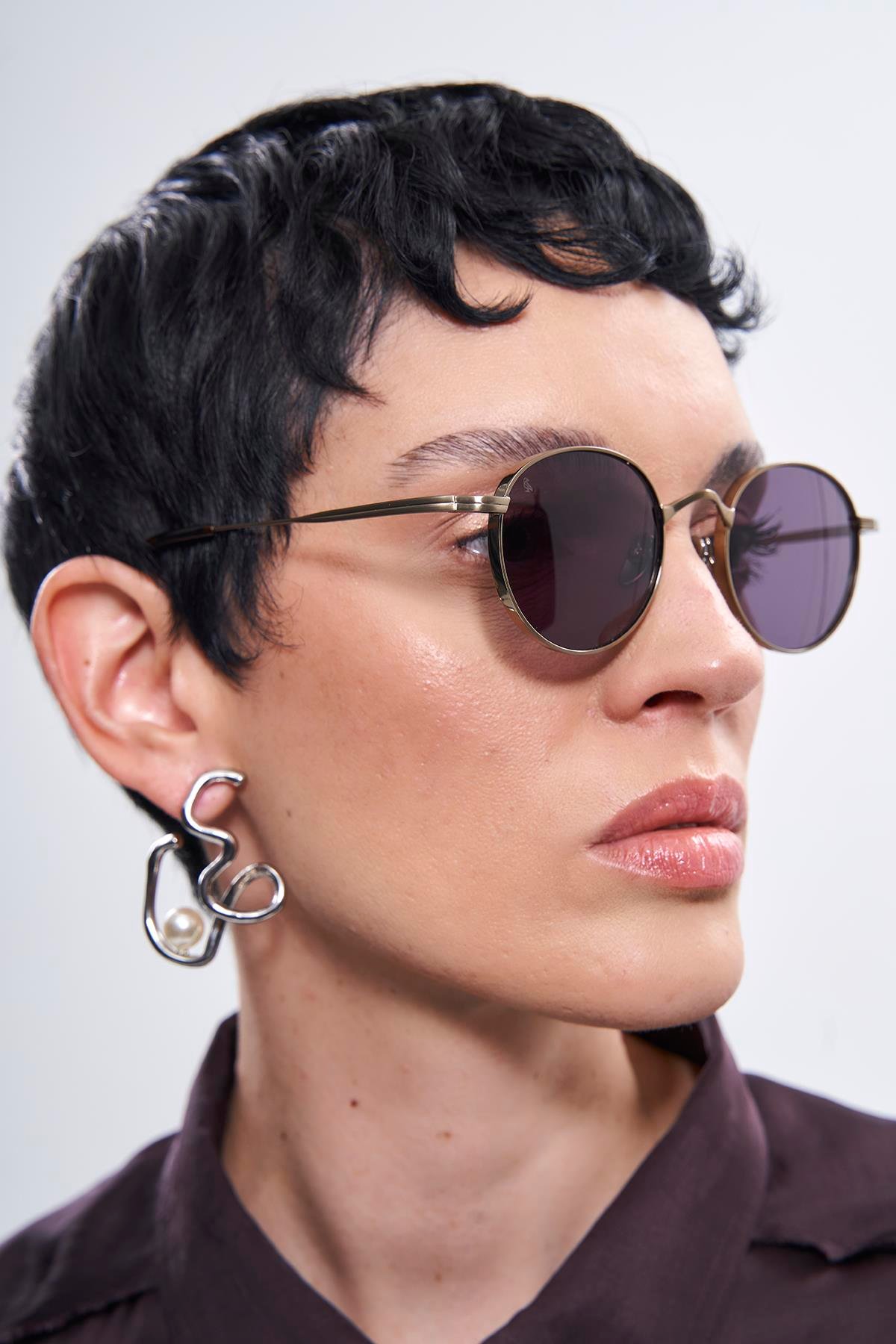 Wesley Silver Black Güneş Gözlüğü