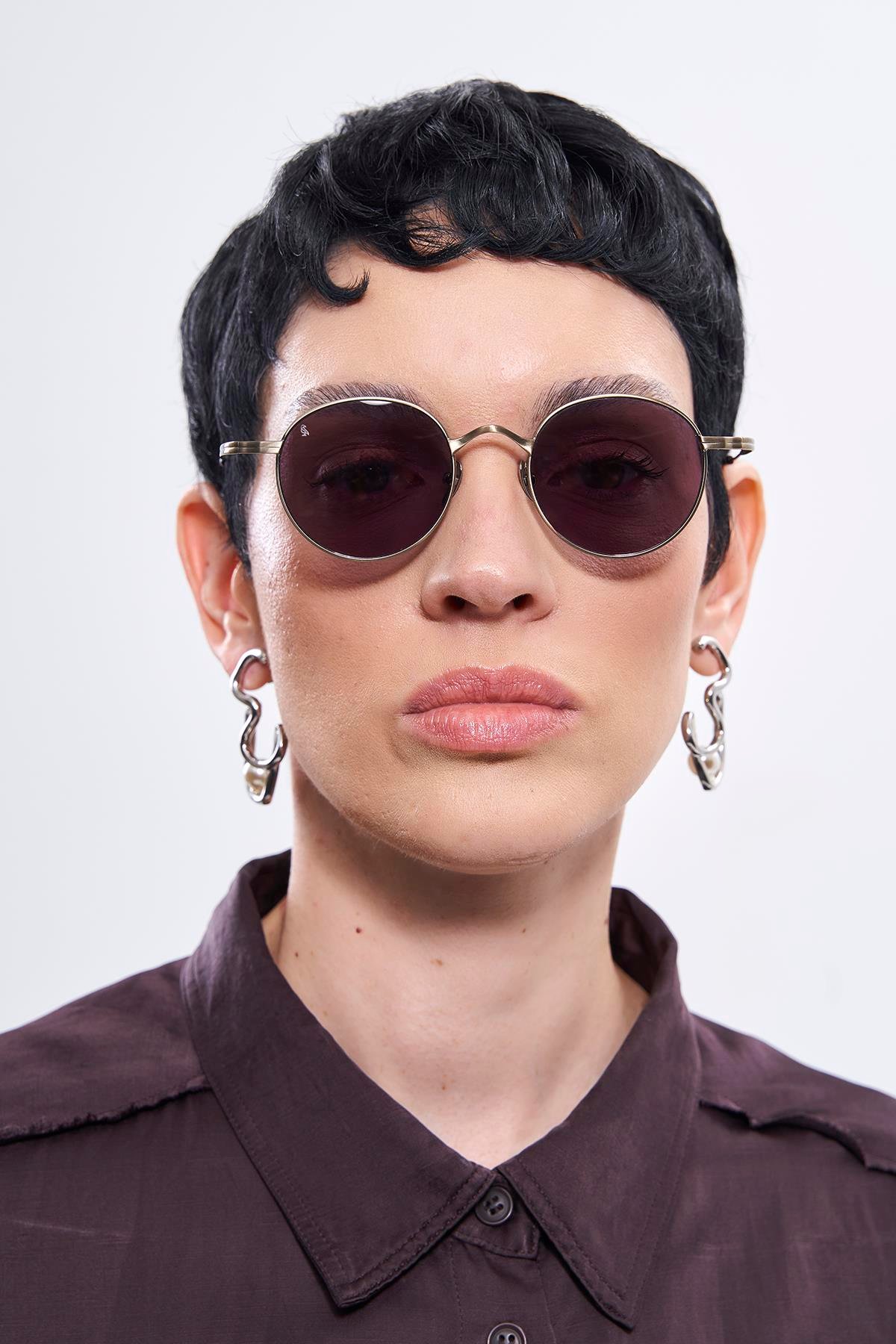 Wesley Silver Black Güneş Gözlüğü