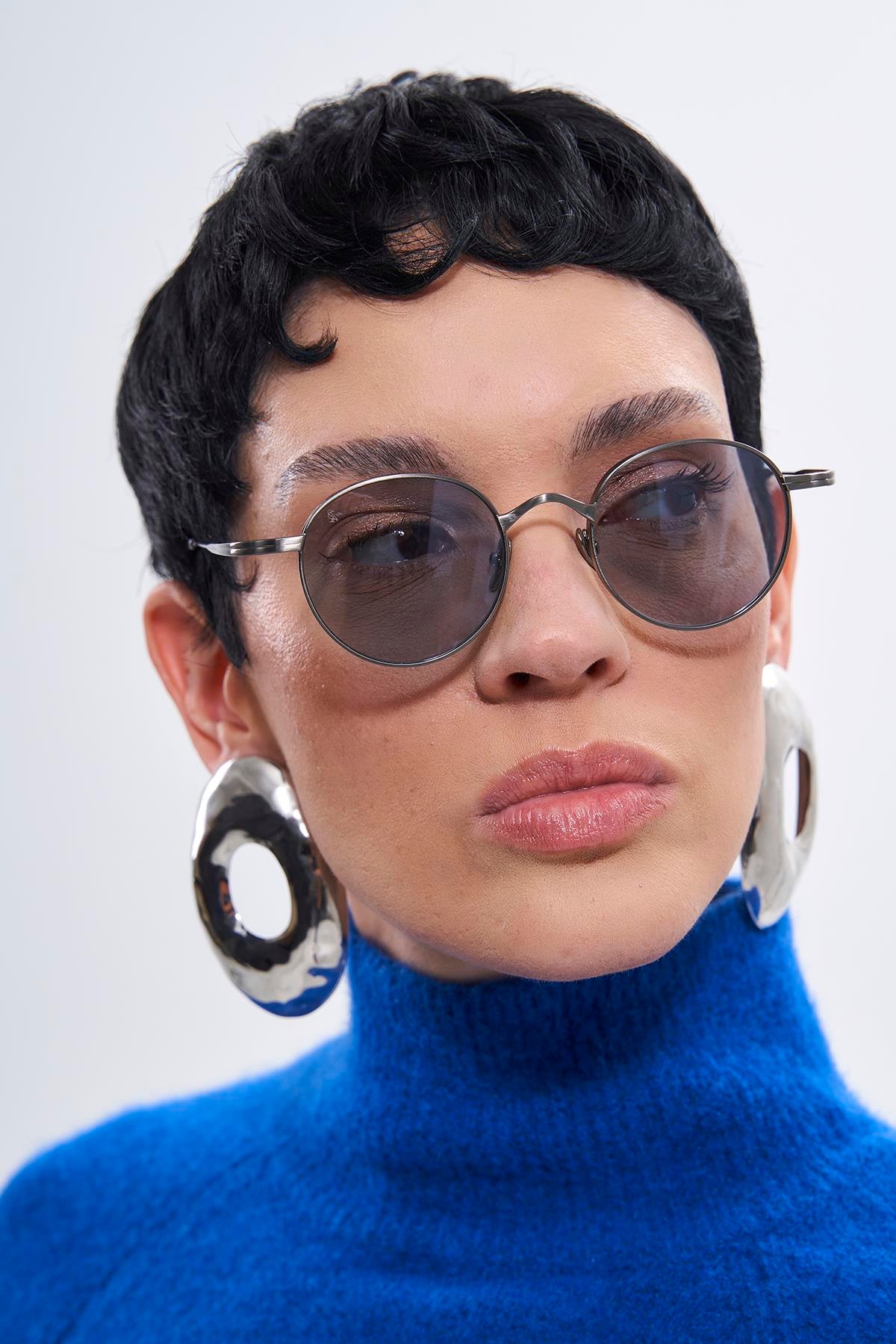 Wesley Silver Blue Güneş Gözlüğü