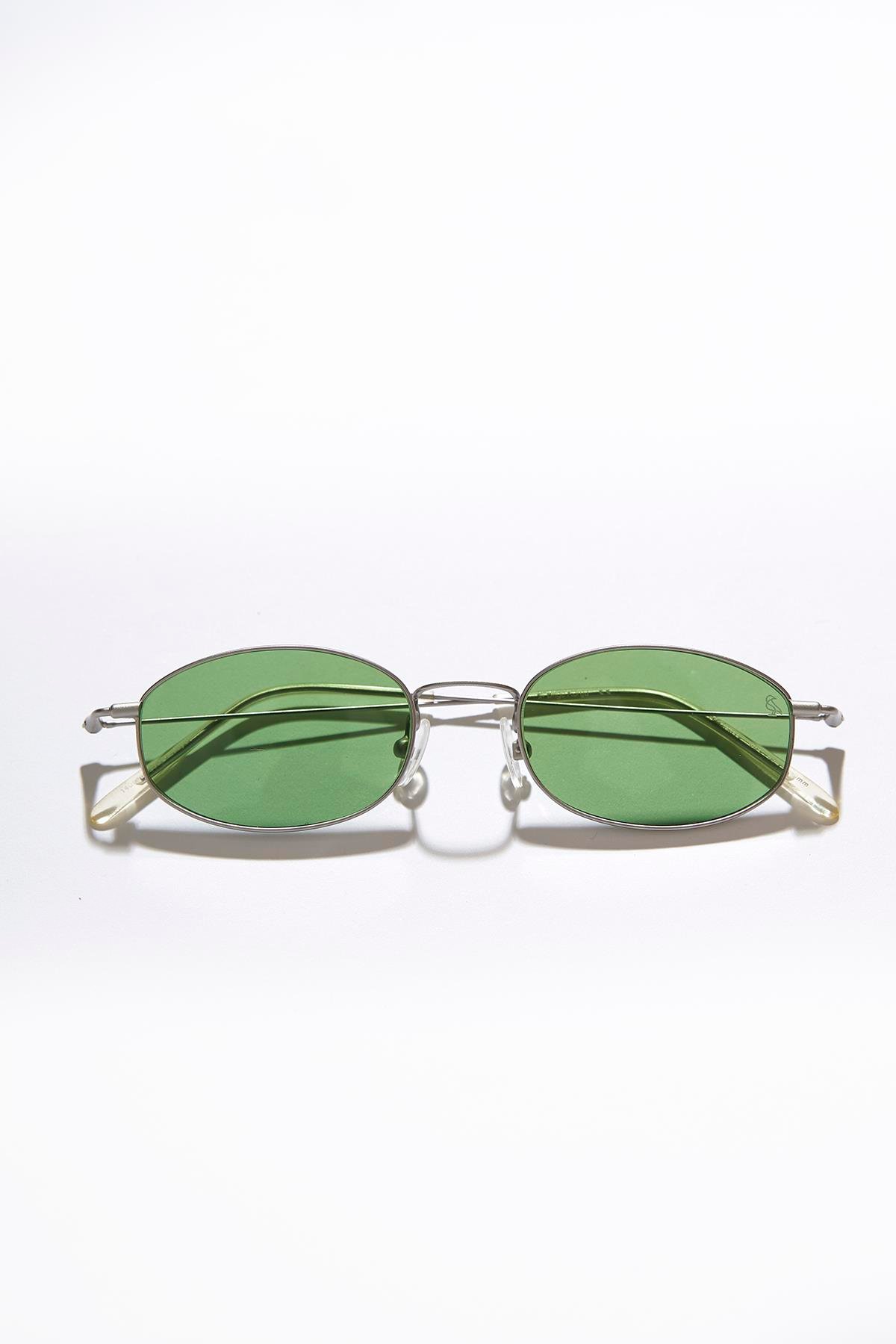 Wright Silver Dark Green Güneş Gözlüğü