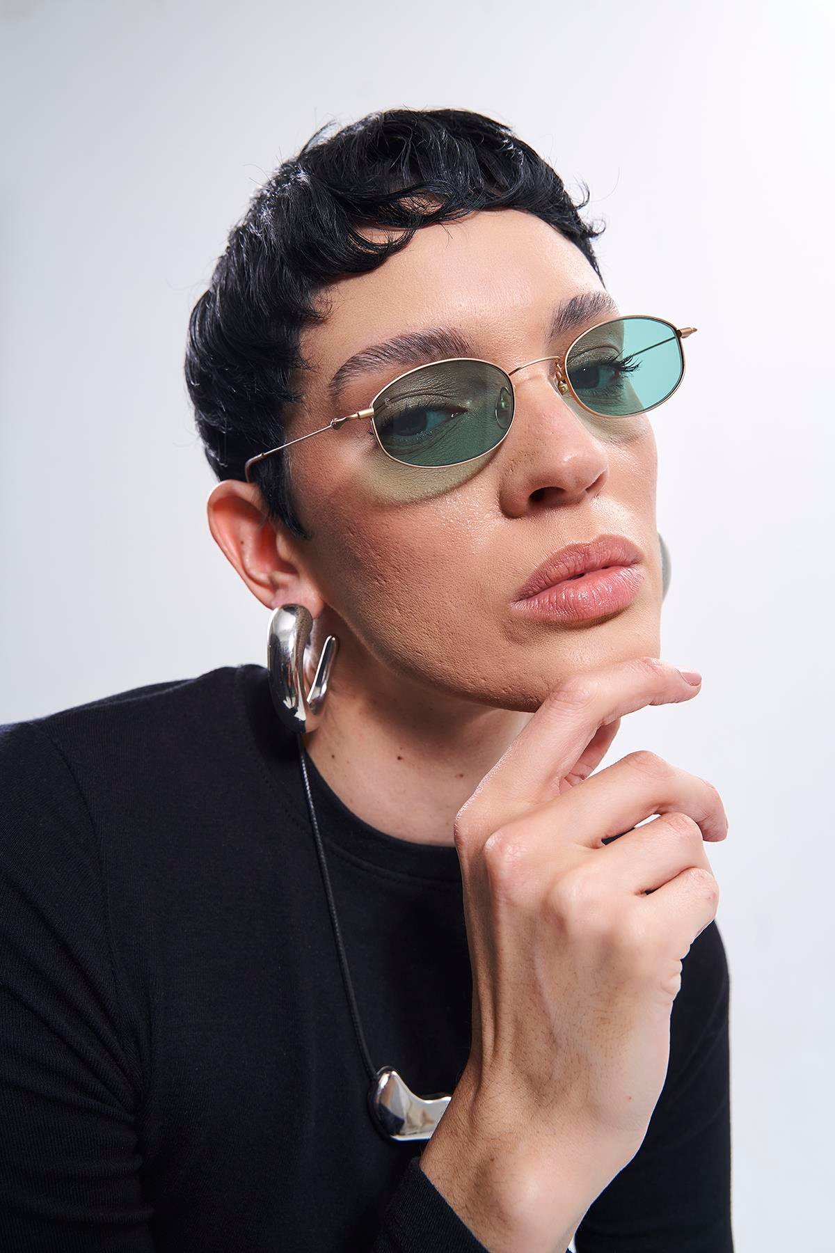 Wright Silver Green Güneş Gözlüğü