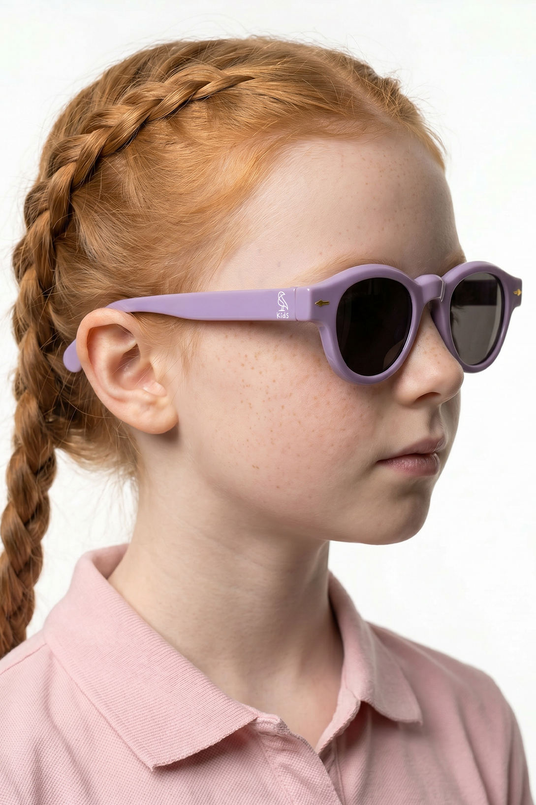 Yecil Light Purple Black Kız Çocuk Güneş Gözlüğü