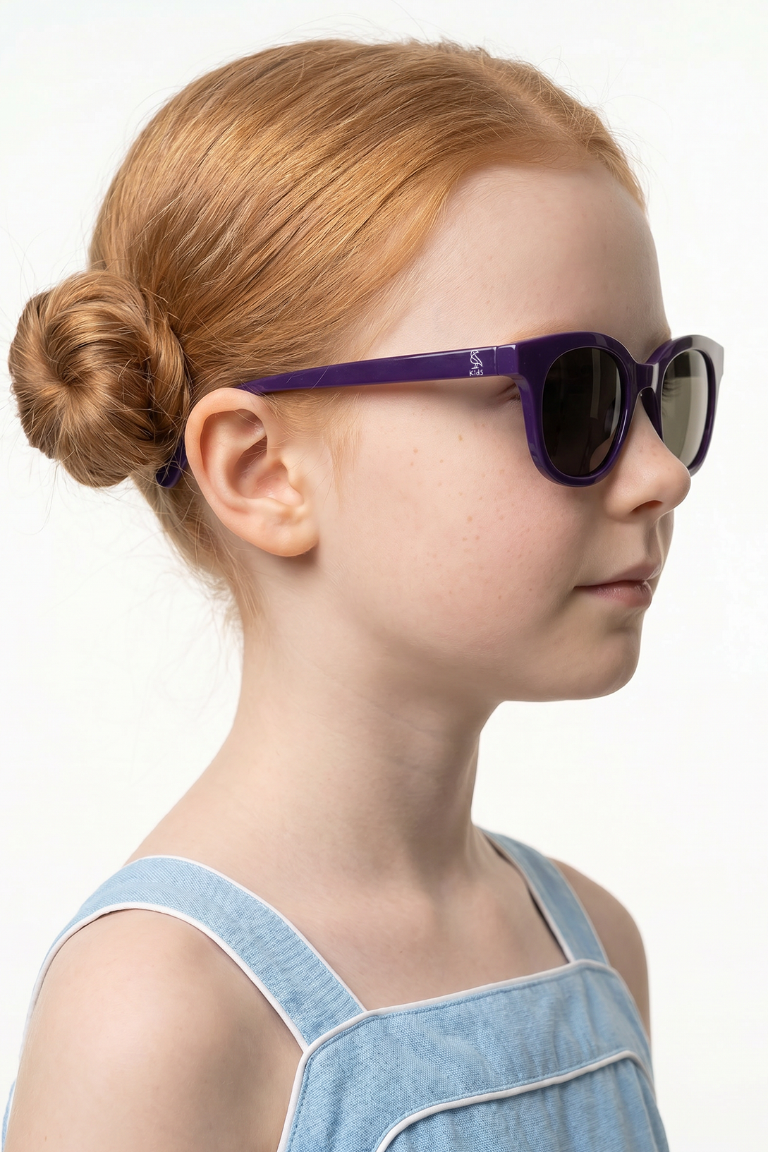 Yupi Dark Purple Black Kız Çocuk Güneş Gözlüğü