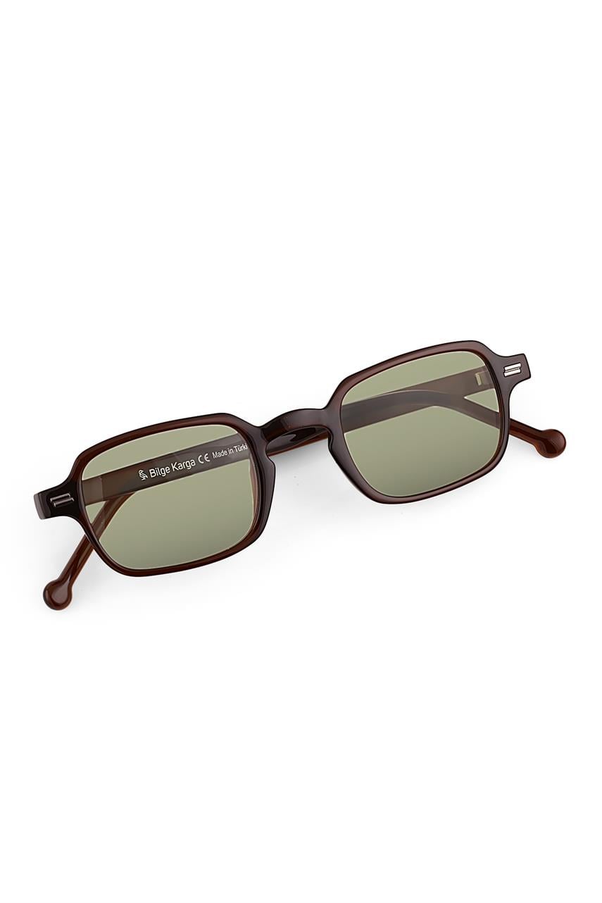 Zenow Brown Dark Green Erkek Güneş Gözlüğü