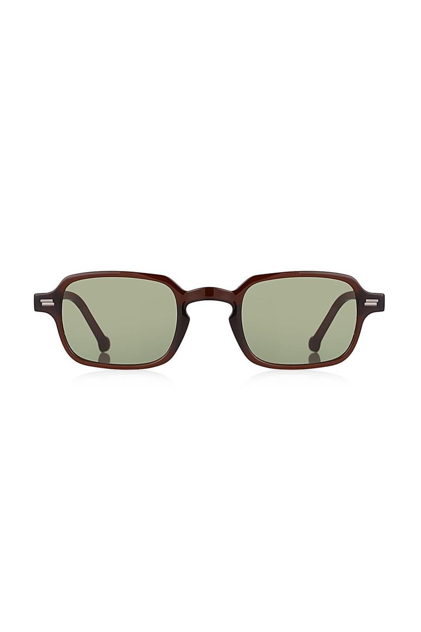 Zenow Brown Dark Green Güneş Gözlüğü