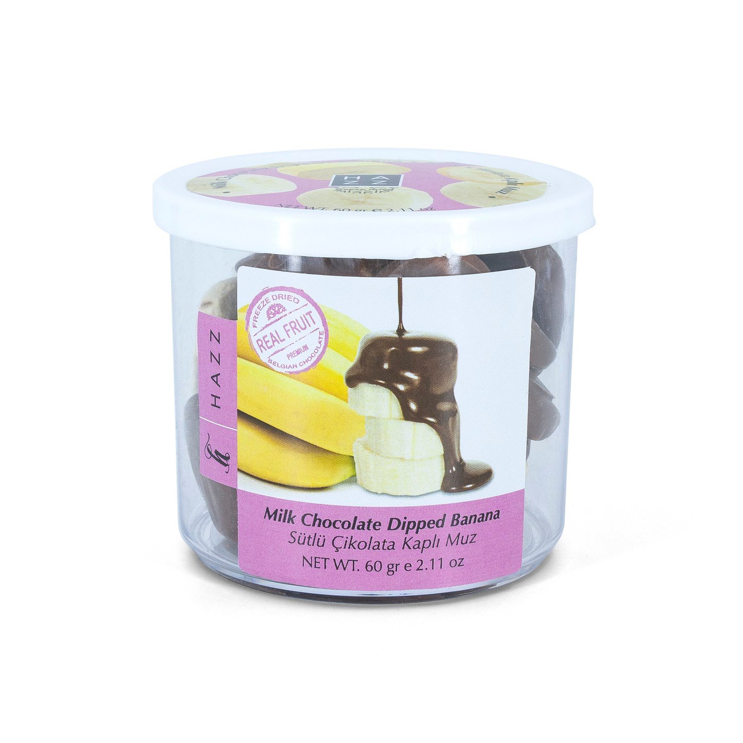 60 Gr. Sütlü Çikolata Kaplı Freeze-Dried Muz