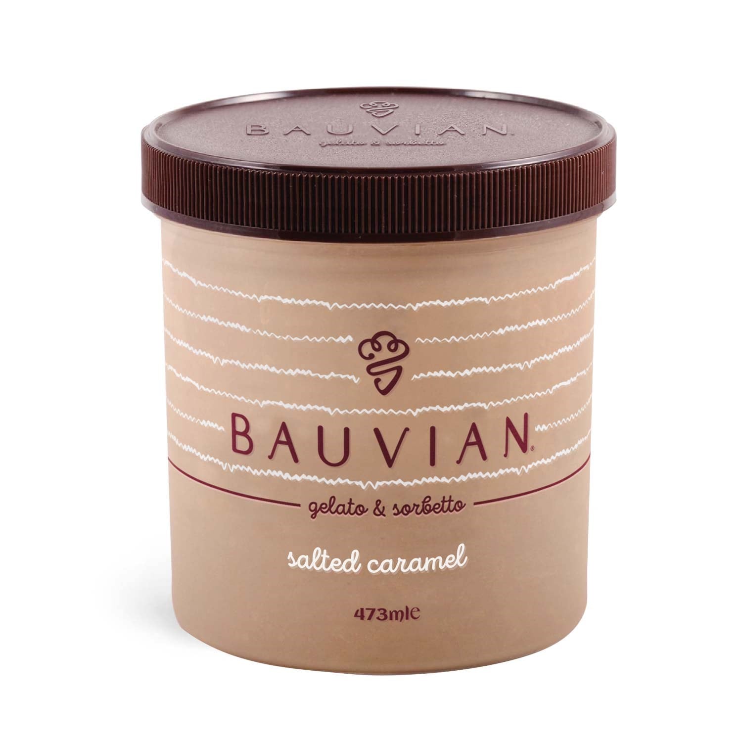 BAUVIAN TUZLU KARAMELLİ DONDURMA 473ML