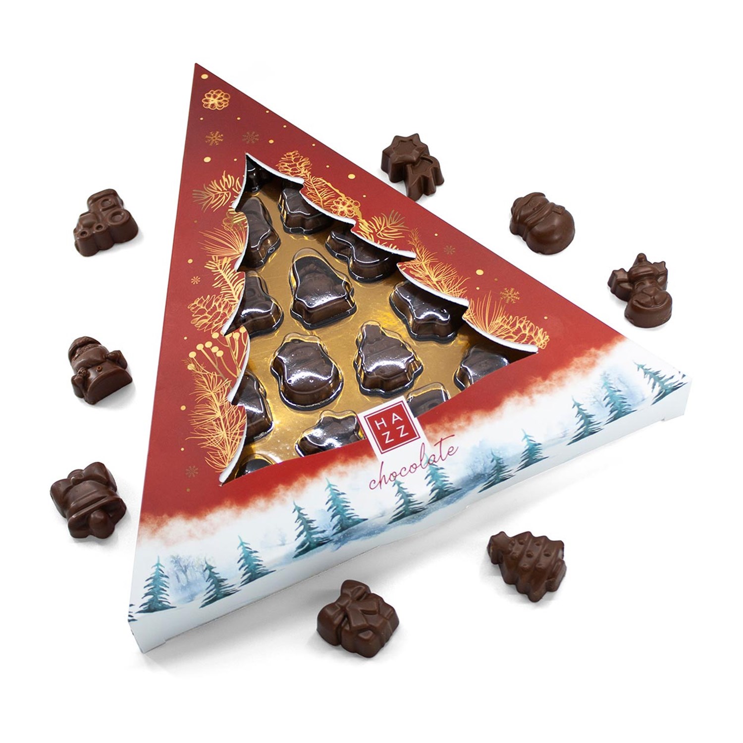 HAZZ ÇAM AĞACI TASARIM ÇİKOLATA 147 GR