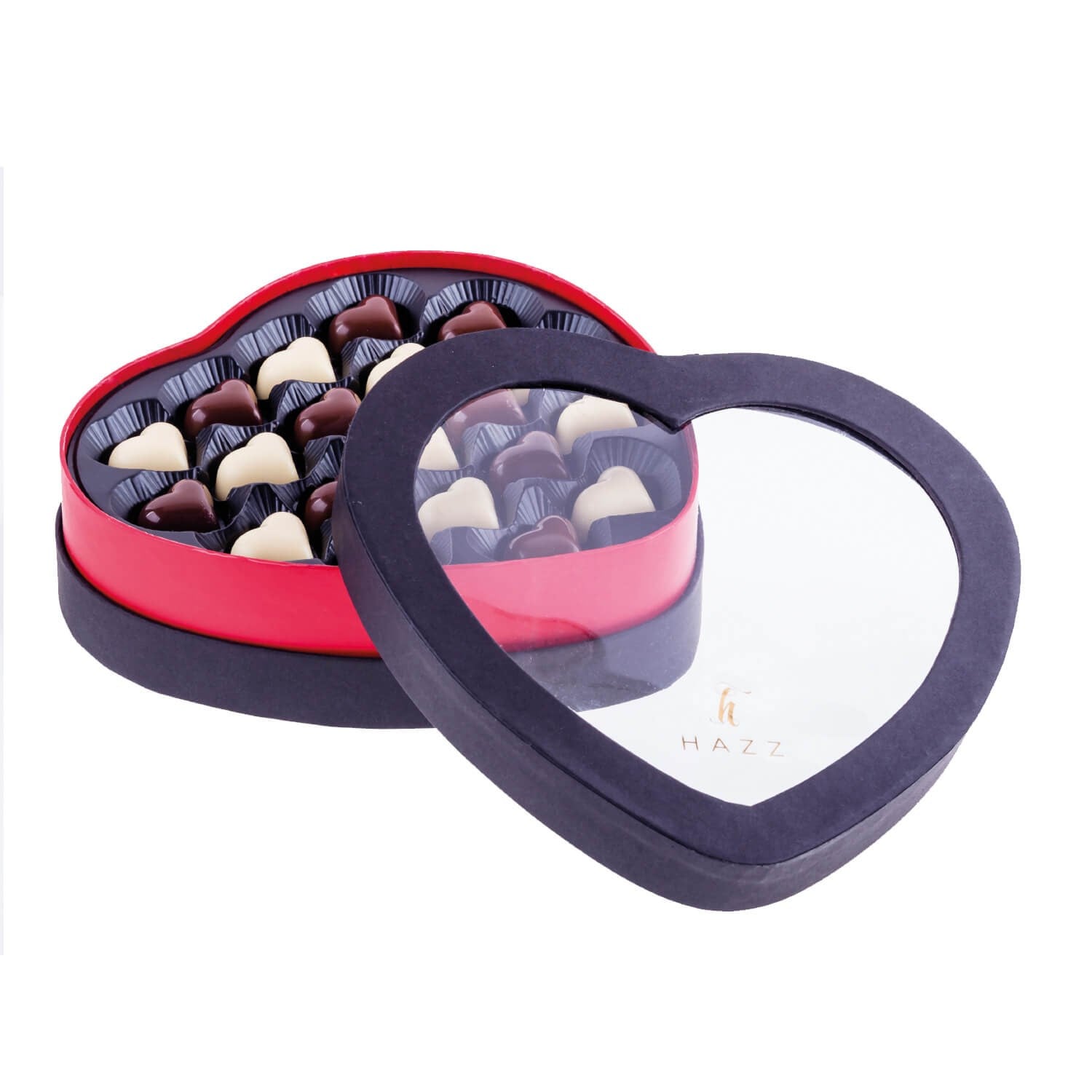 Hazz Love Selection Dekoratif Beyaz Ve Sütlü Çikolata