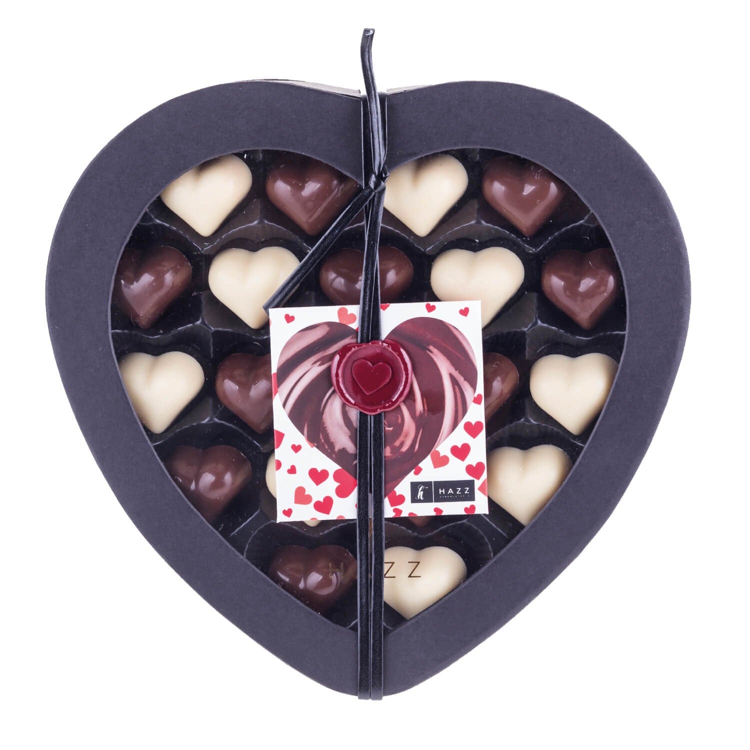 Hazz Love Selection Dekoratif Beyaz Ve Sütlü Çikolata