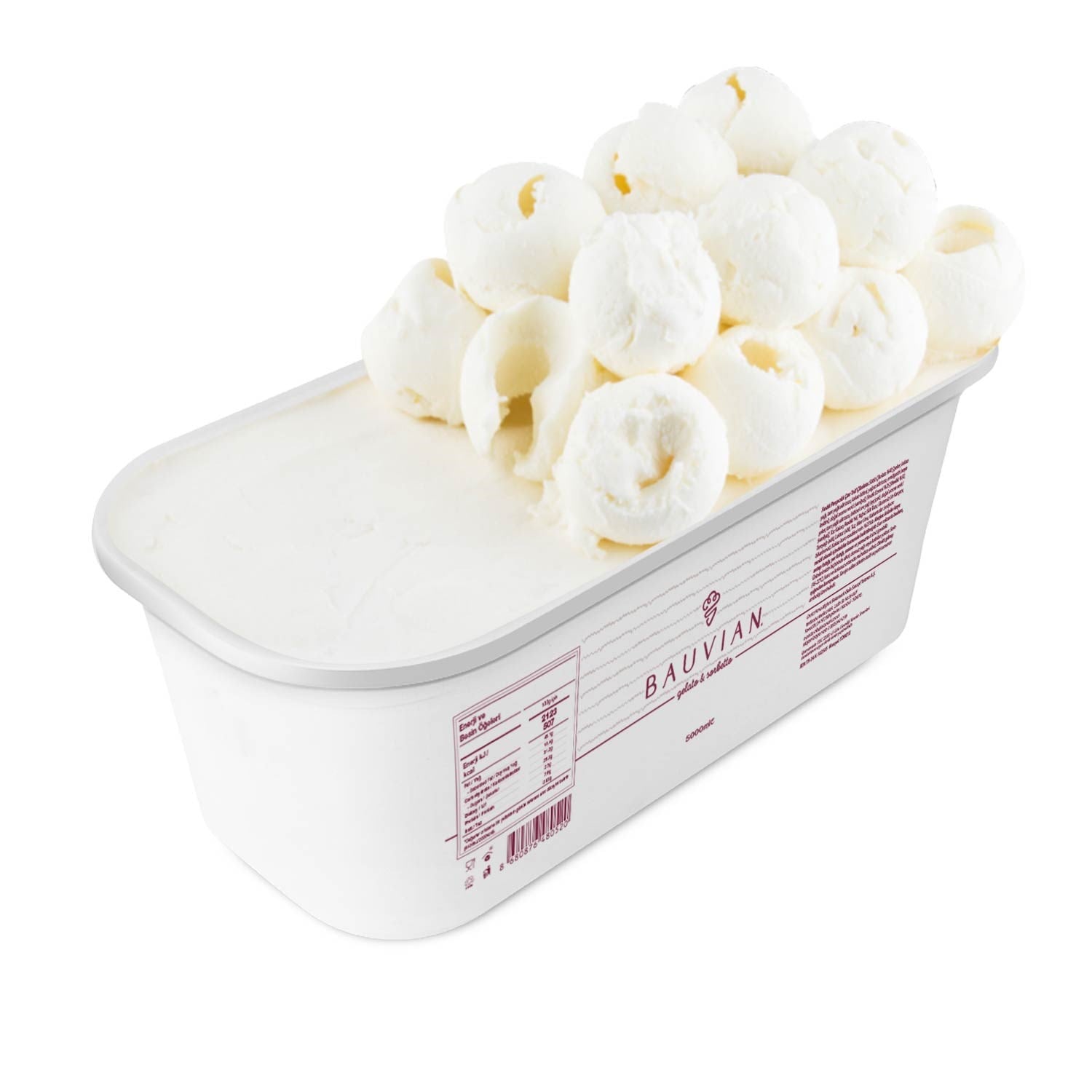 Sütlü Duble Kaymaklı Gelato Dondurma 5000ml