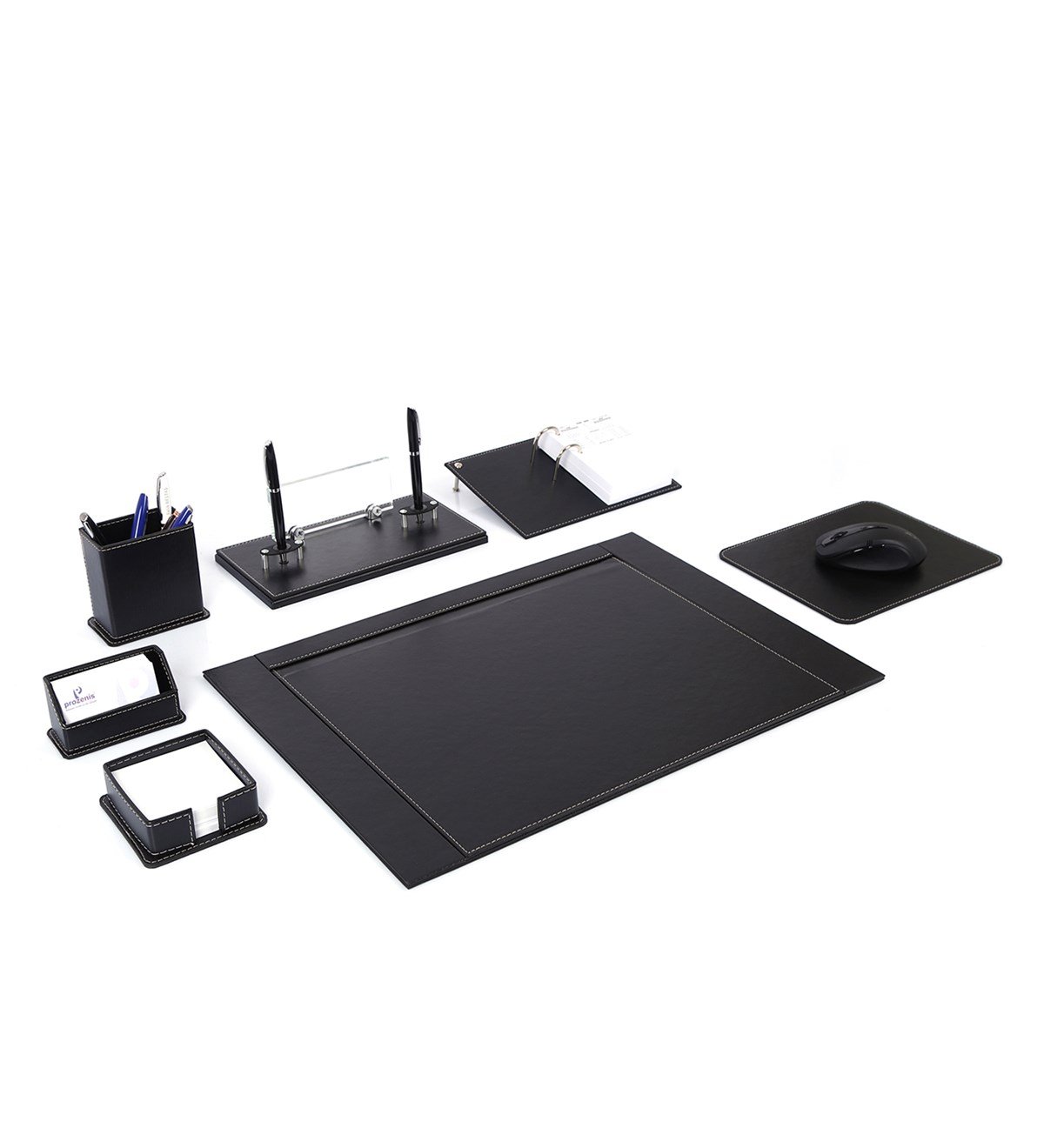  Kişiye Özel Deri Masa Üstü Sümen SetiGiftmodaPRZ-1550