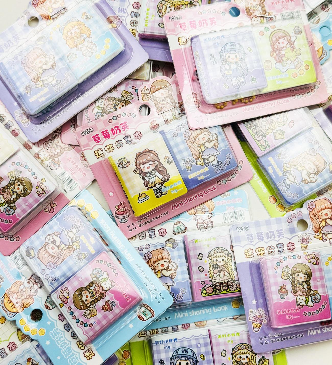 2'li Paket 4 Adet Prenses Tasarımlı Defter & AnahtarlıkgiftmodaBam 1030-1