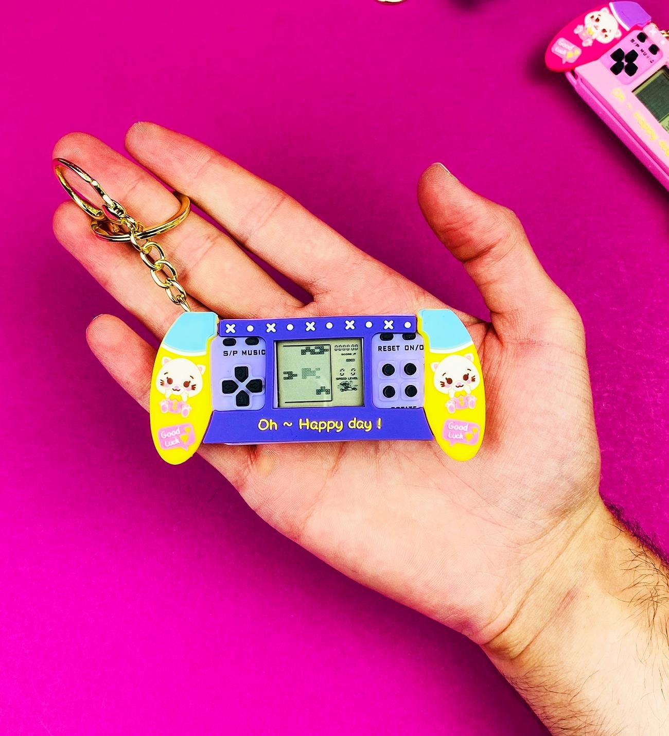 Retro Oyun Konsolu Tasarımlı AnahtarlıkgiftmodaBM-1346