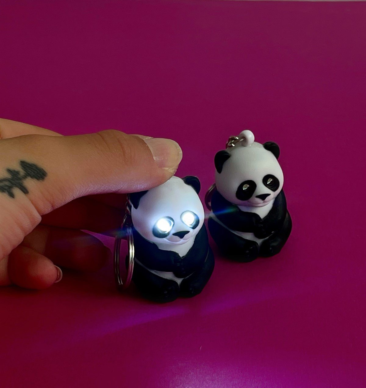 Sesli Ve Işıklı Panda AnahtarlıkgiftmodaGM-2124	