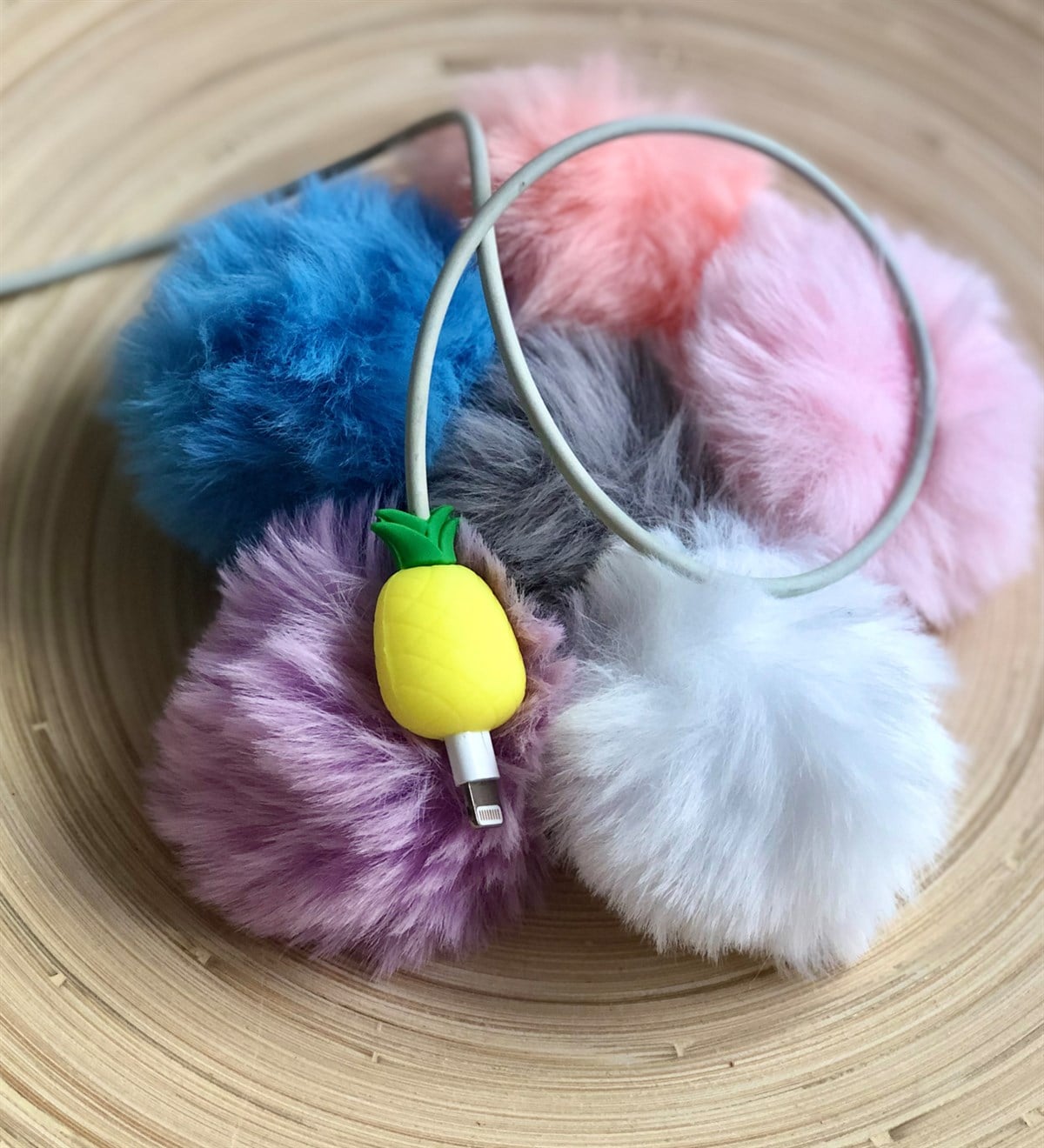 Ananas Kablo KoruyucuGiftmodaGm-4073-Ananas