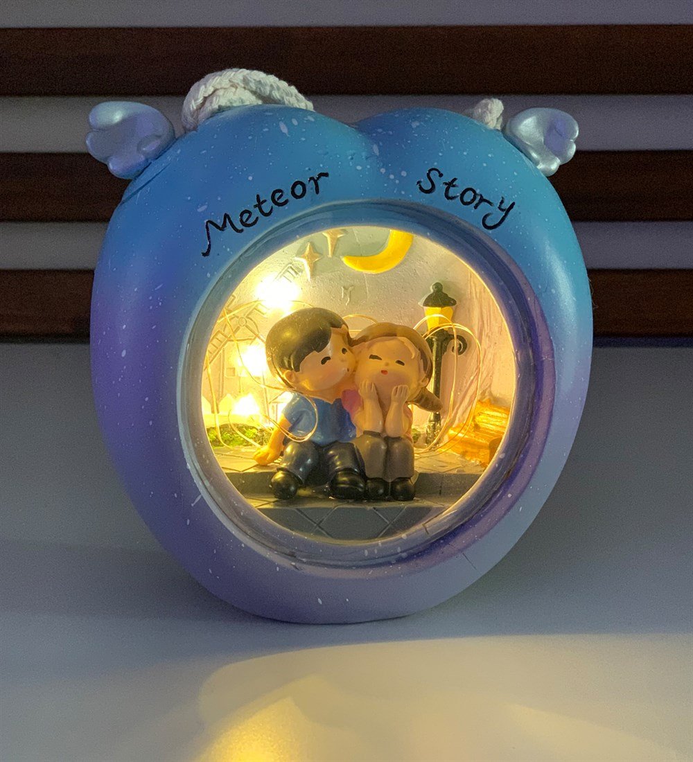 Aşkın Beni Meteor Gibi Çarptı Işıklı Askılı Sevgili Biblosu Giftmodagm-1436-meteor