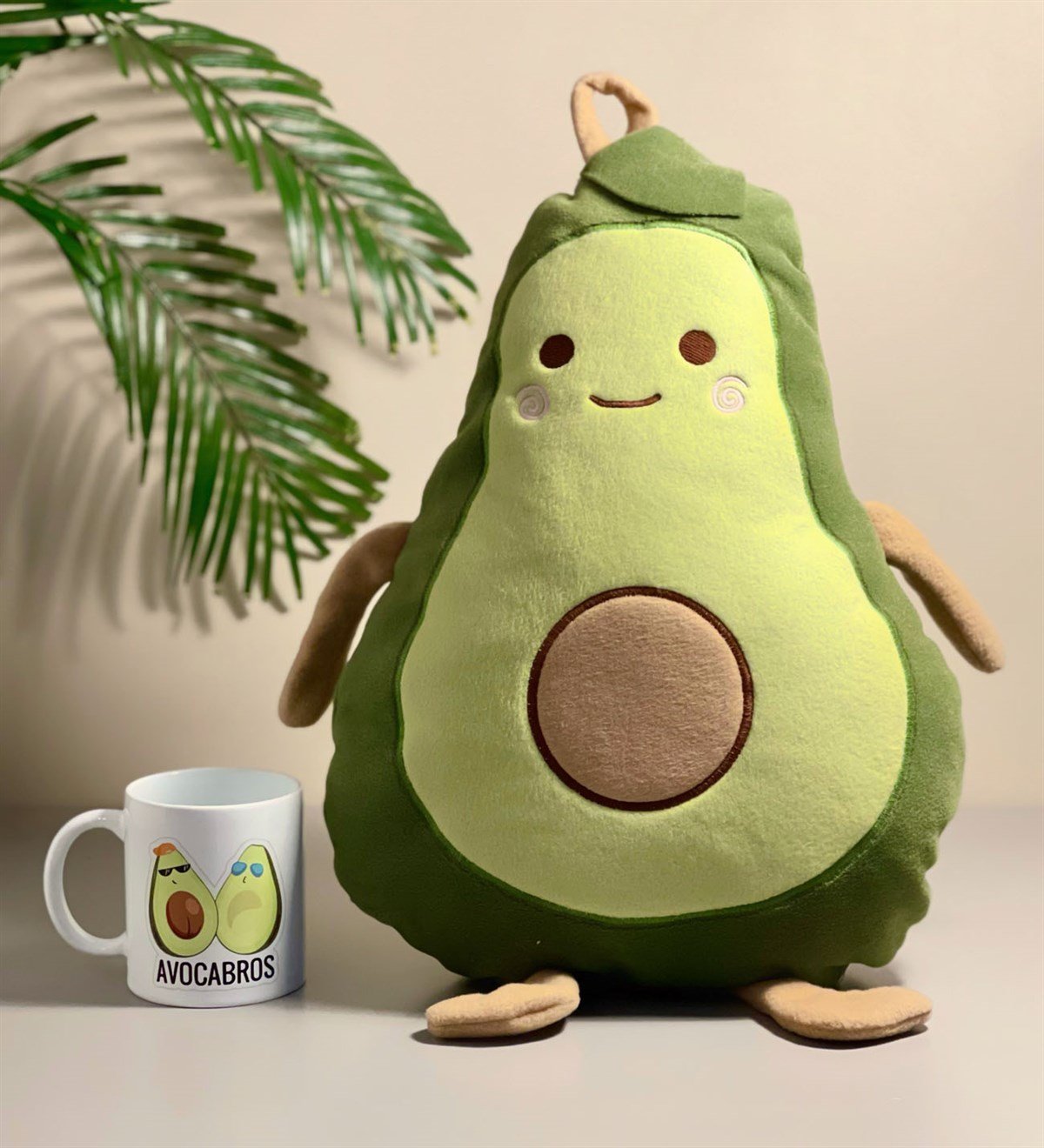 Avokado Yastık Ve Bro Best Friends Forever Tasarımlı Kupa SetGiftmodaGmhs100122