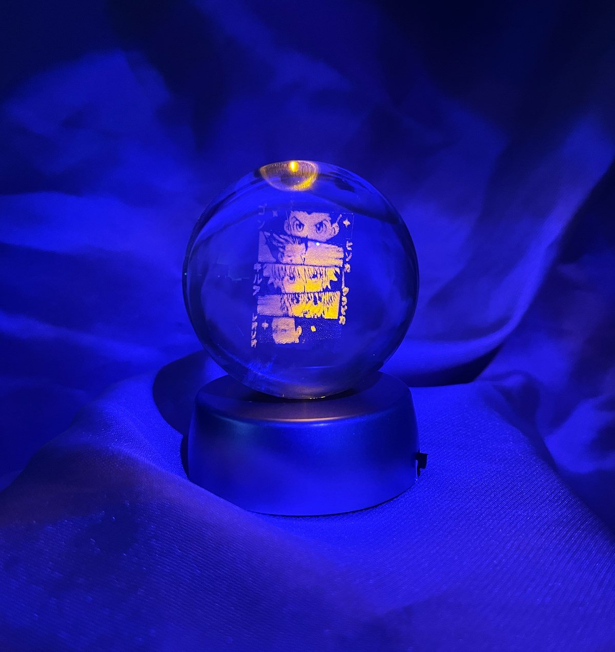 Hunter X Hunter 2 Anime Tasarımlı Işıklı Cam KüregiftmodaGM-5024	