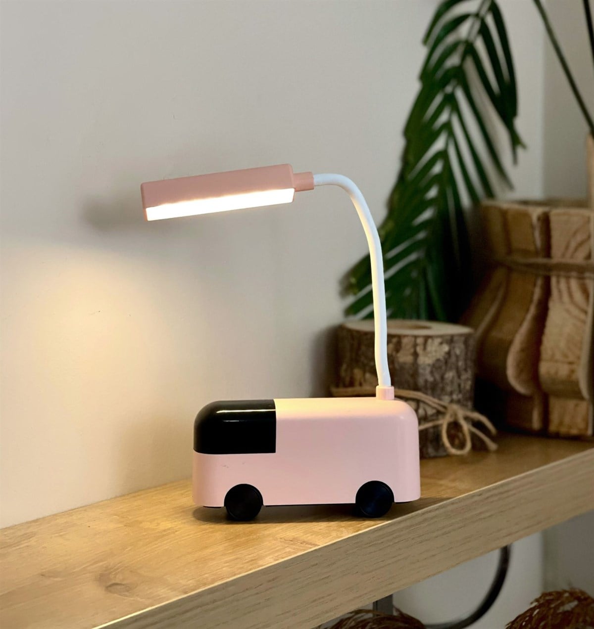 Mini Araba tasarımlı Şarjlı Masa LambasıGiftmodaGm-4221