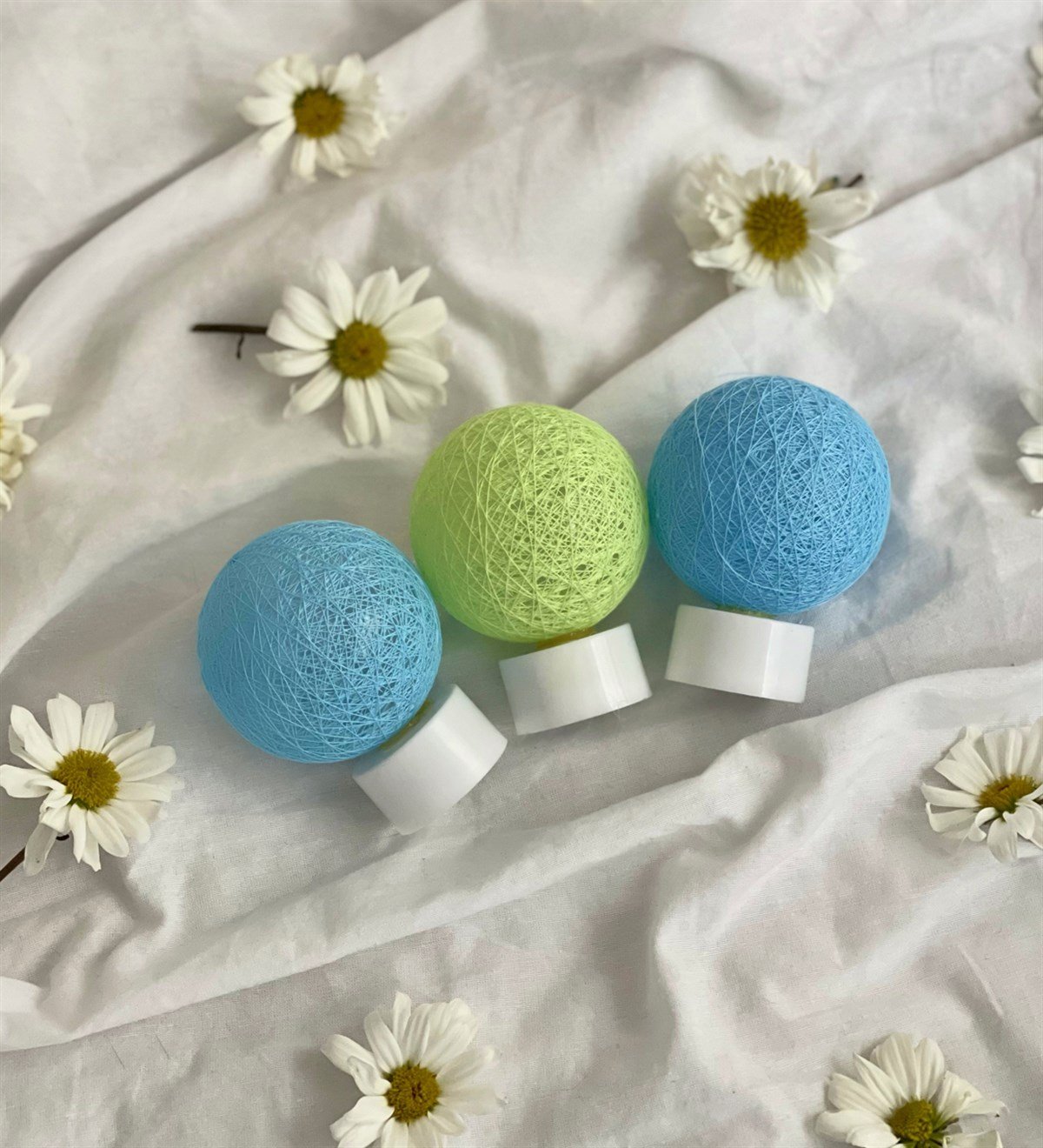 Mini Hasır 3'li Gece LambasıgiftmodaGM-4157-3'lu