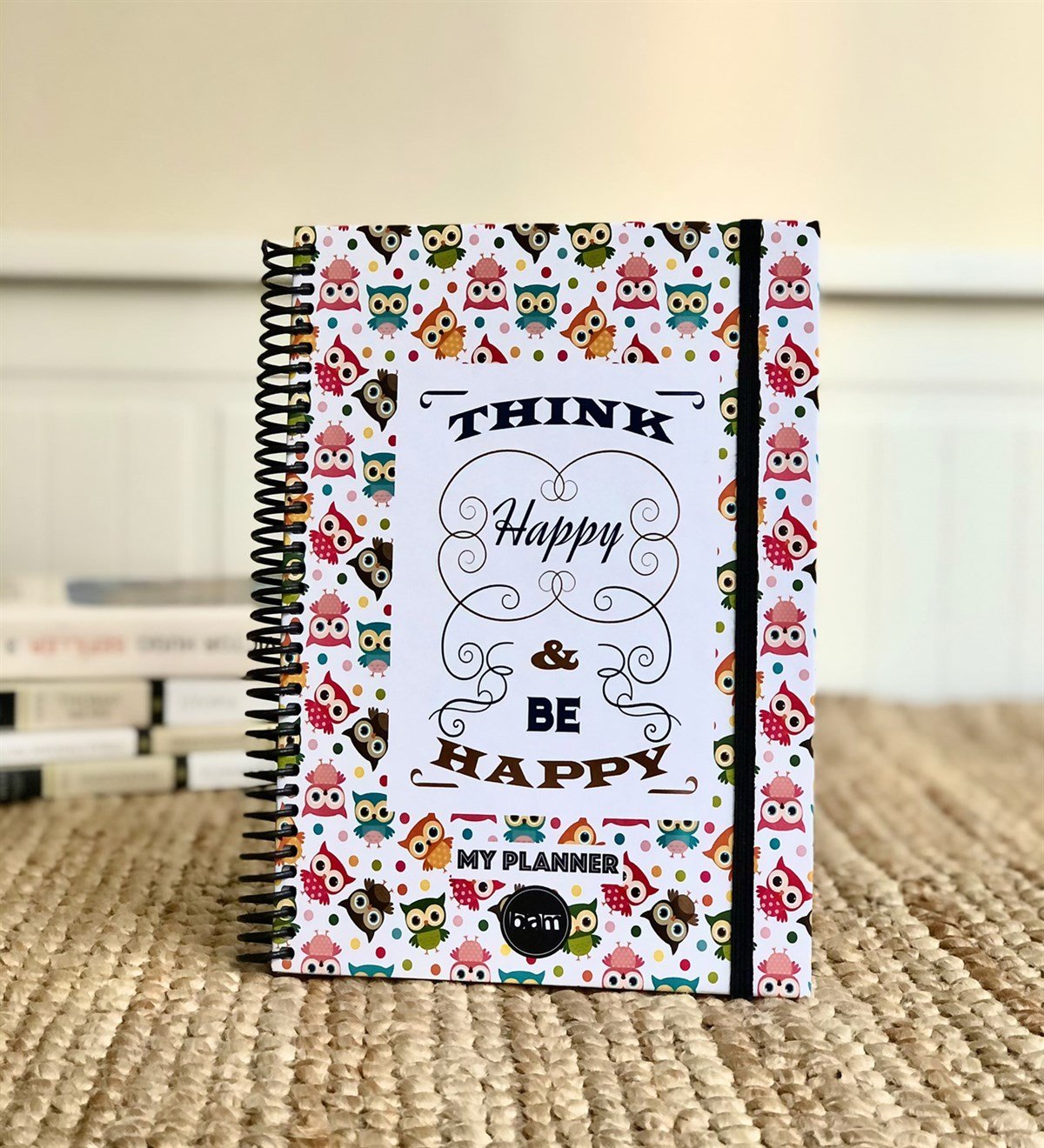 Baykuş Tarihsiz Haftalık PlanlayıcıGiftmodaGmp-020