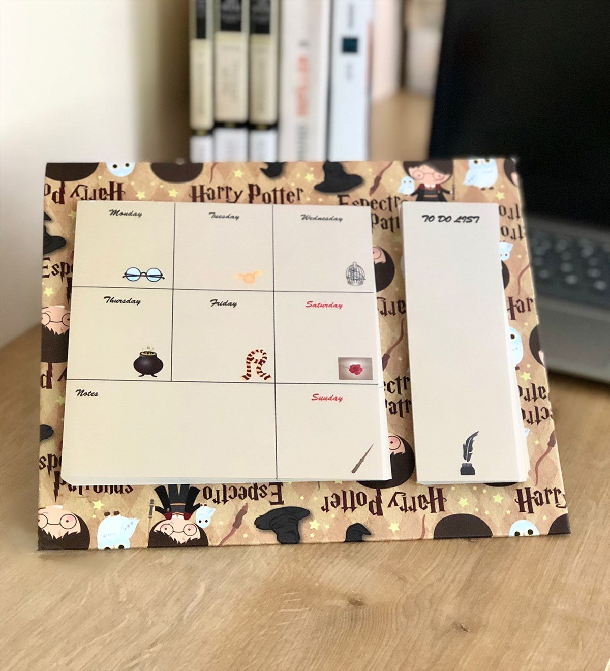 Büyücü Tasarımlı Haftalık PlannerGiftmodaBüyücü-Planner