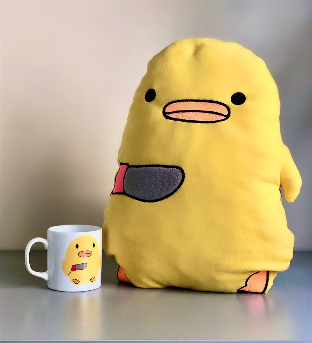 Civciv Tasarımlı Kutulu Kupa Ve Yastık SetGiftmodaCivciv-Kupa-Yastık