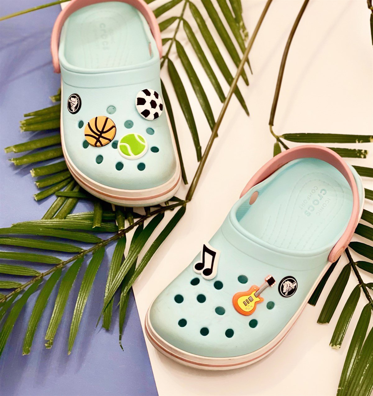 Crocs Jibbitz Terlik Süsü 5'li Spor Ve Müzik SerisigiftmodaGmjb00011