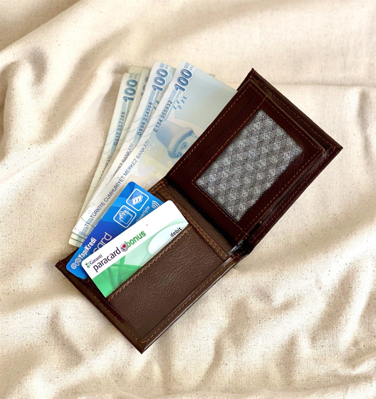 Yatay Kahverengi CüzdanGiftmodaGmcd00004
