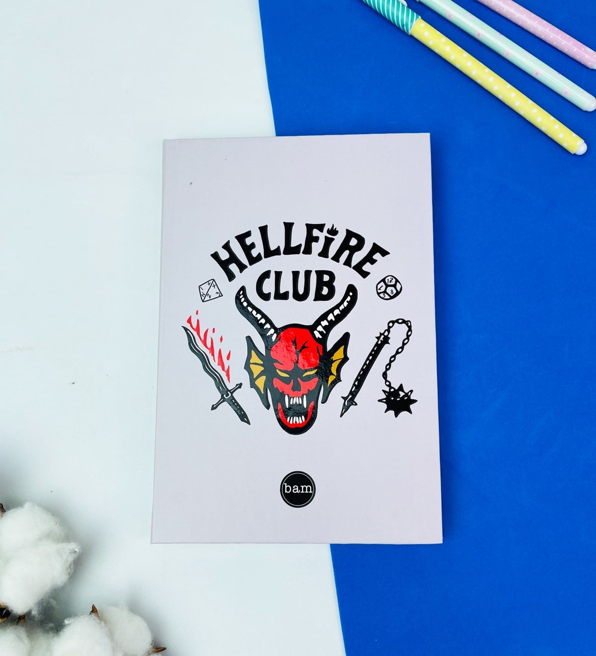 Hellfire Club Tasarımlı Lastikli DeftergiftmodaGmd100381