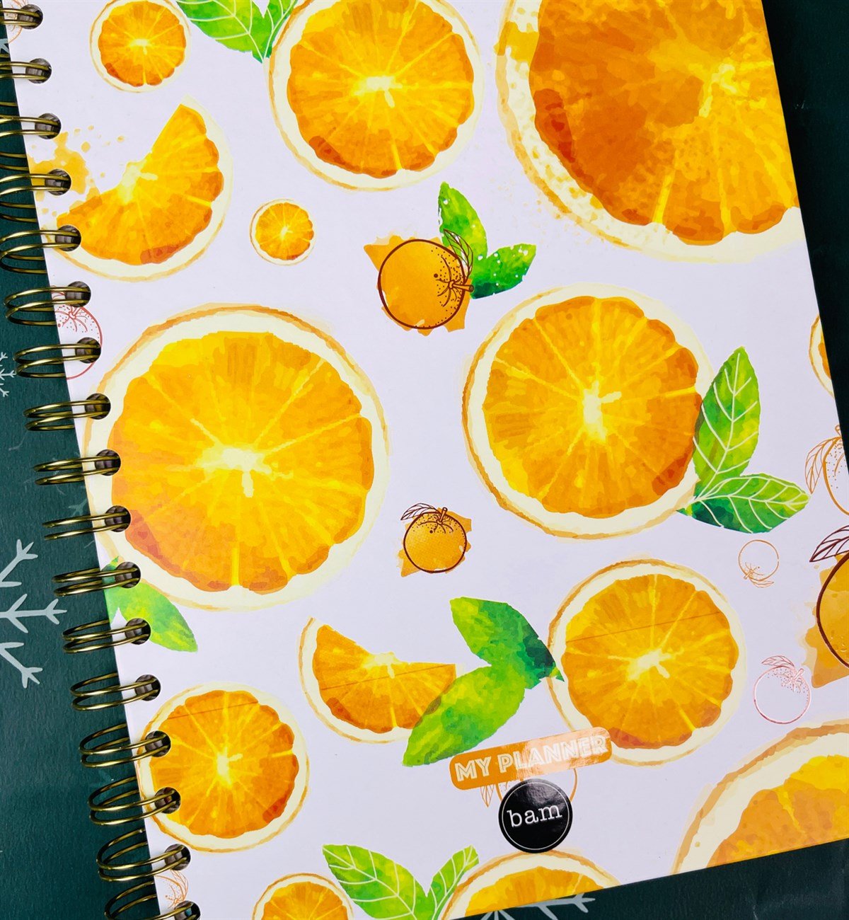 Portakal Tasarımlı Konuşan AjandagiftmodaGmd100161