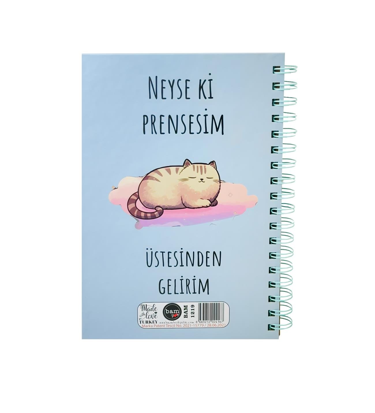 Neyse ki Pensesim Üstesinden Gelirim Konuşan AjandagiftmodaBAM-1219