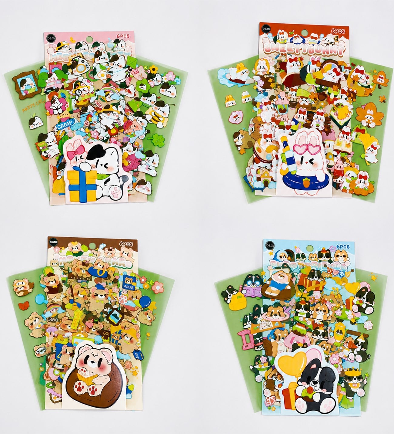 Ayıcık Desenli StickergiftmodaBM-2110