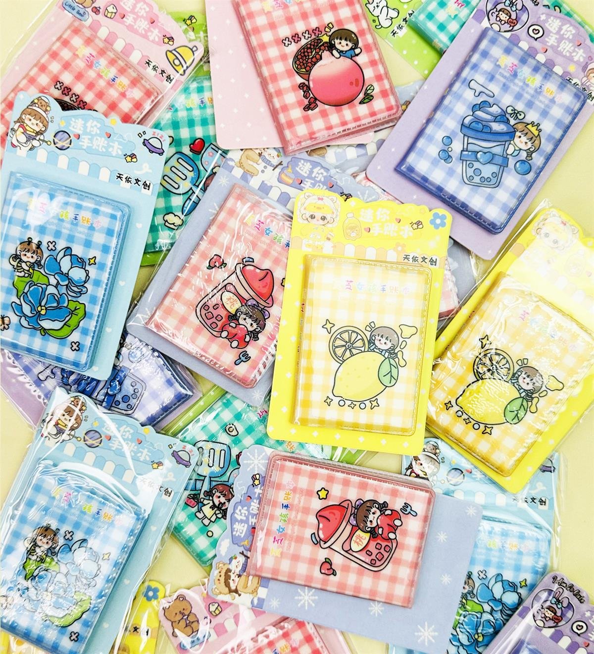 3'lü Mini Renkli Cep DefterigiftmodaBAM-1037