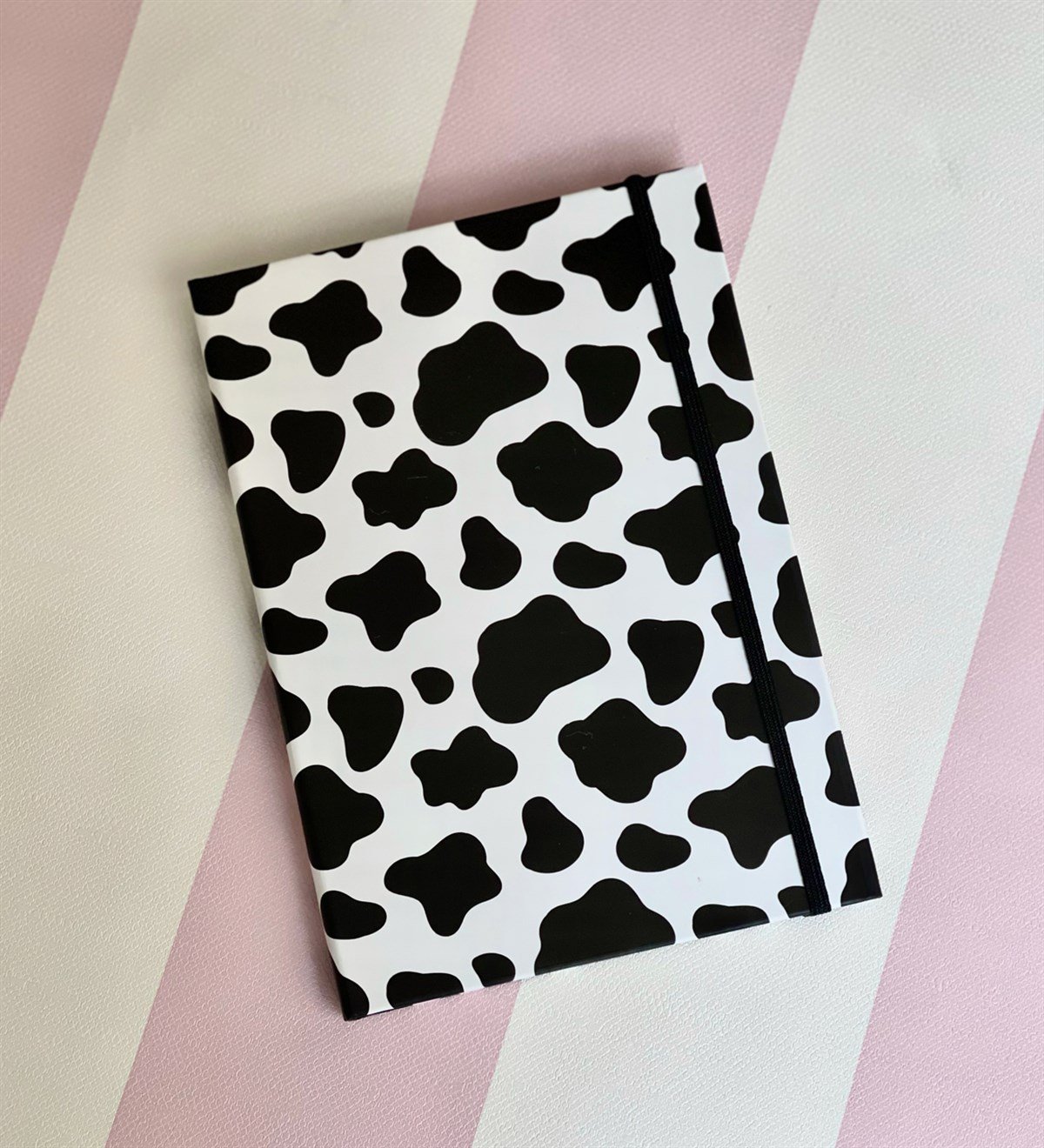 İnek Tasarımlı Lastikli DeftergiftmodaGmd100059