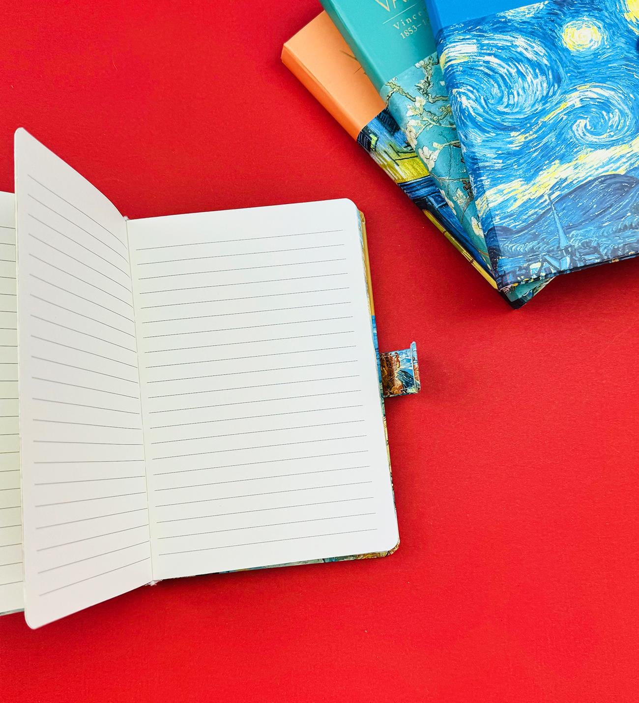 Van Gogh Tasarımlı Mıknatıs Kapaklı Defter BM-1211giftmodaBM-1211