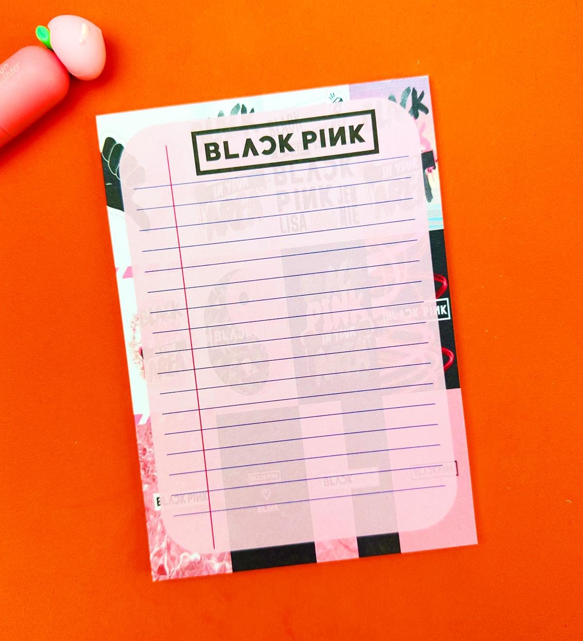 Black Pink Tasarımlı To Do List Yapılacak ListesigiftmodaBAM-Pln-2