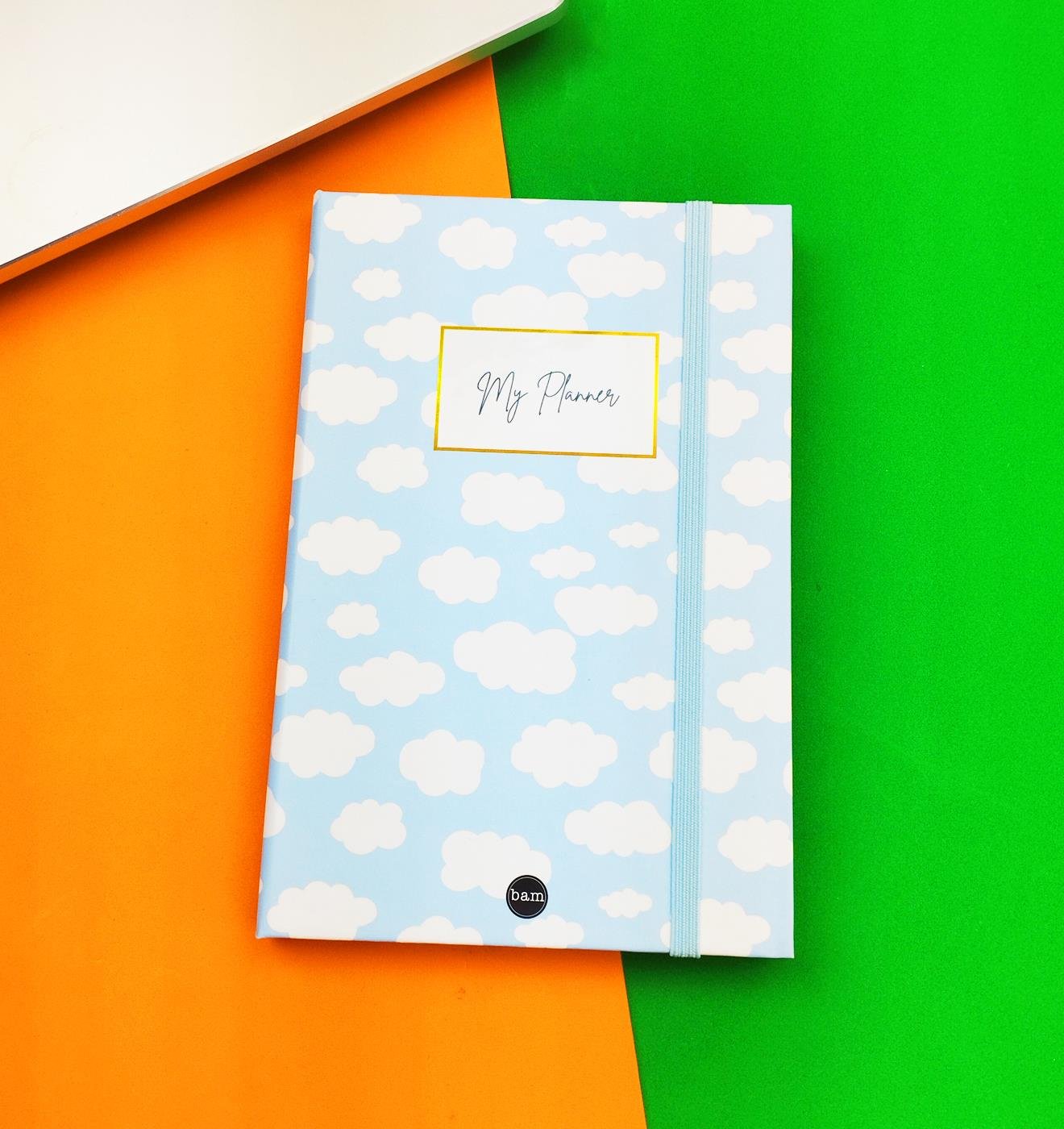Bulut My Planner Tasarımlı Lastikli DeftergiftmodaBAM-1207	